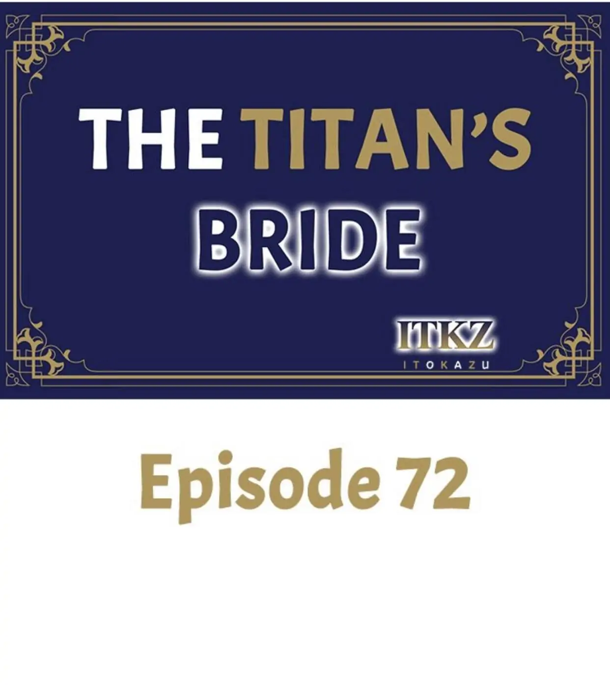 The Titan’s Bride Chapter 72 - Page 1