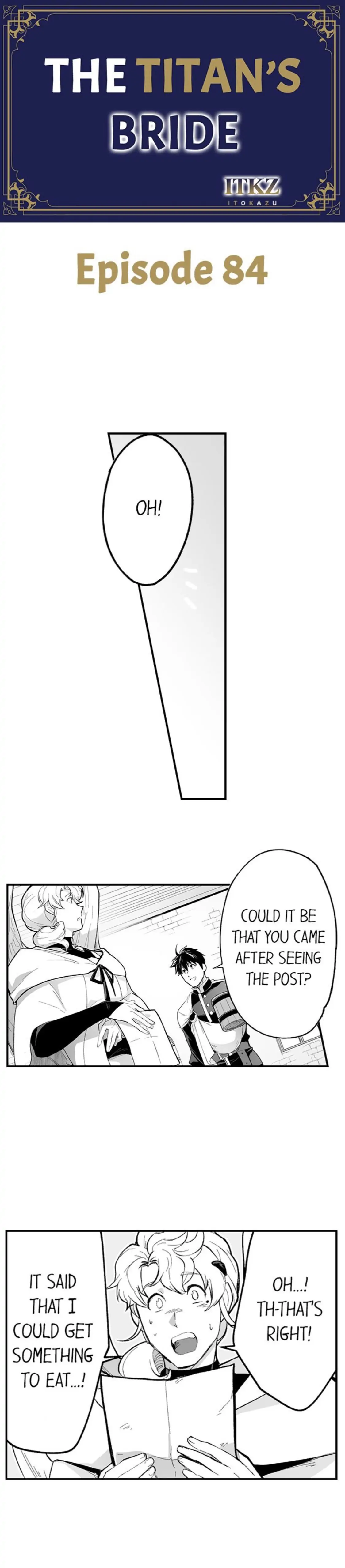 The Titan’s Bride Chapter 84 - Page 1