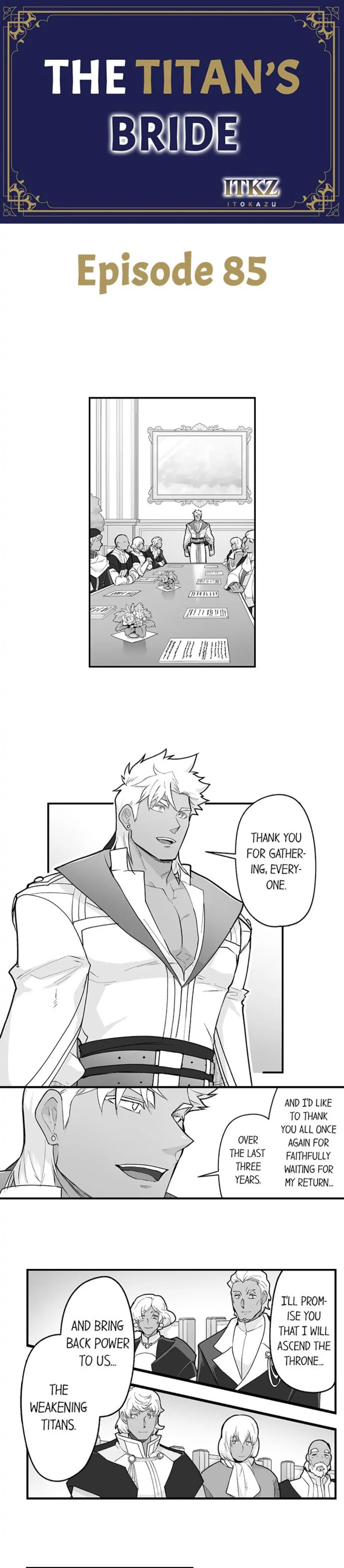 The Titan’s Bride Chapter 85 - Page 1