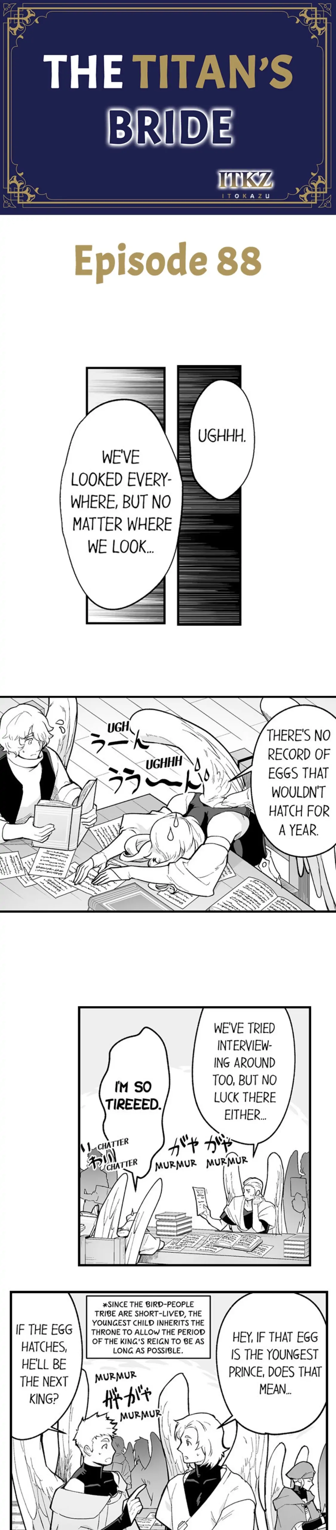 The Titan’s Bride Chapter 88 - Page 1