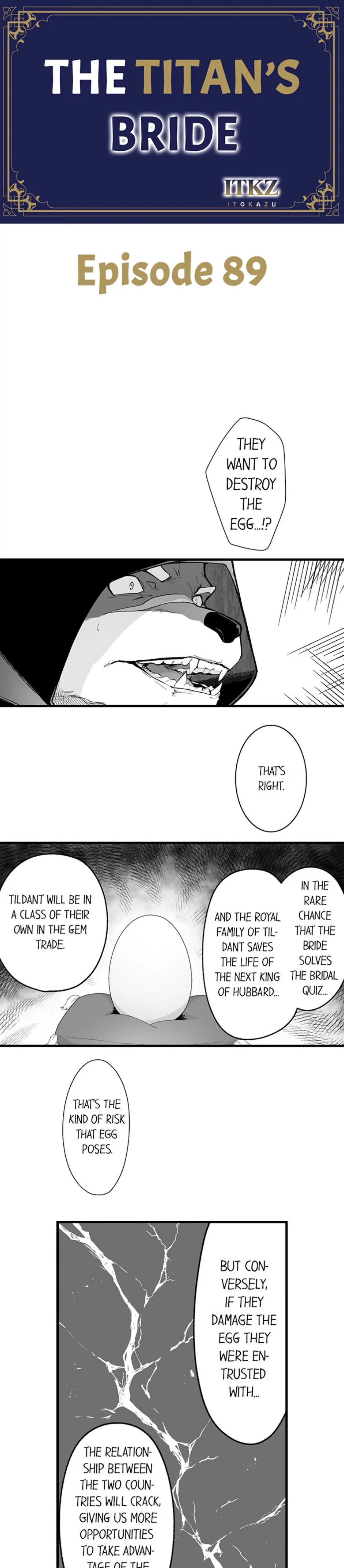 The Titan’s Bride Chapter 89 - Page 1