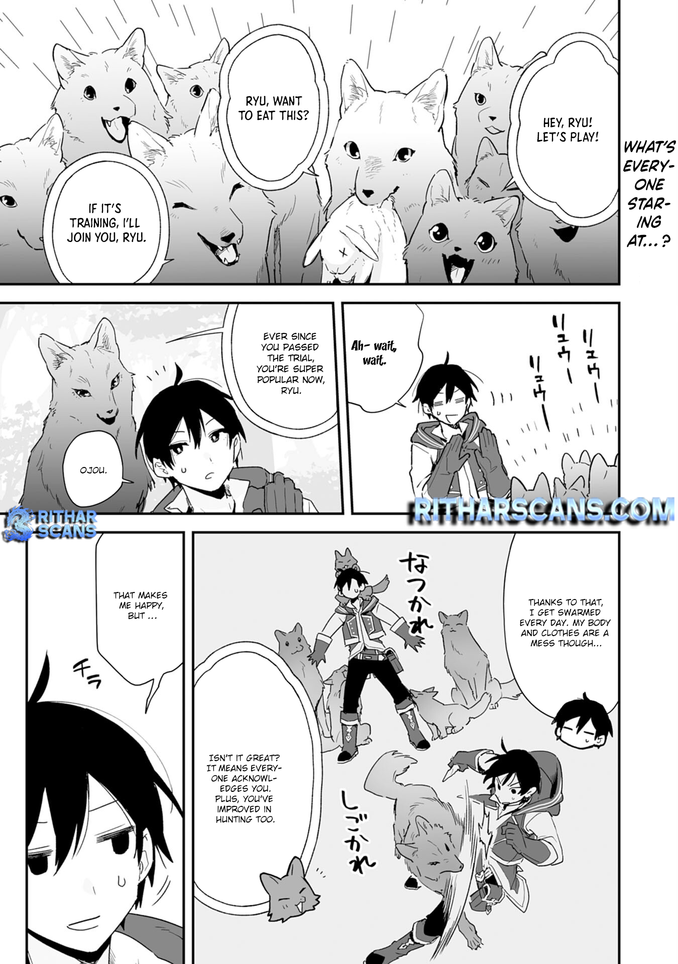 The Trainer Lives Surrounded by Monsters: Abandoned by the Hero Party, He Became the Strongest after Meeting with a Legendary Monster Chapter 3 - Page 0