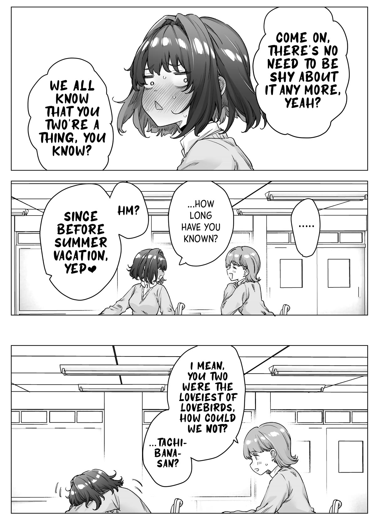 The Tsuntsuntsuntsuntsuntsuntsuntsuntsuntsuntsundere Girl Getting Less and Less Tsun Day by Day Chapter 100 - Page 2