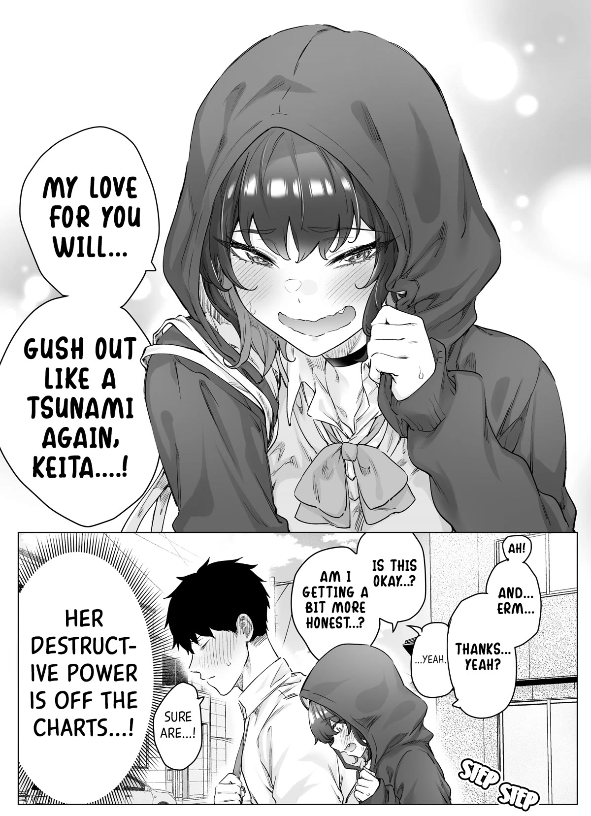 The Tsuntsuntsuntsuntsuntsuntsuntsuntsuntsuntsundere Girl Getting Less and Less Tsun Day by Day Chapter 101 - Page 3