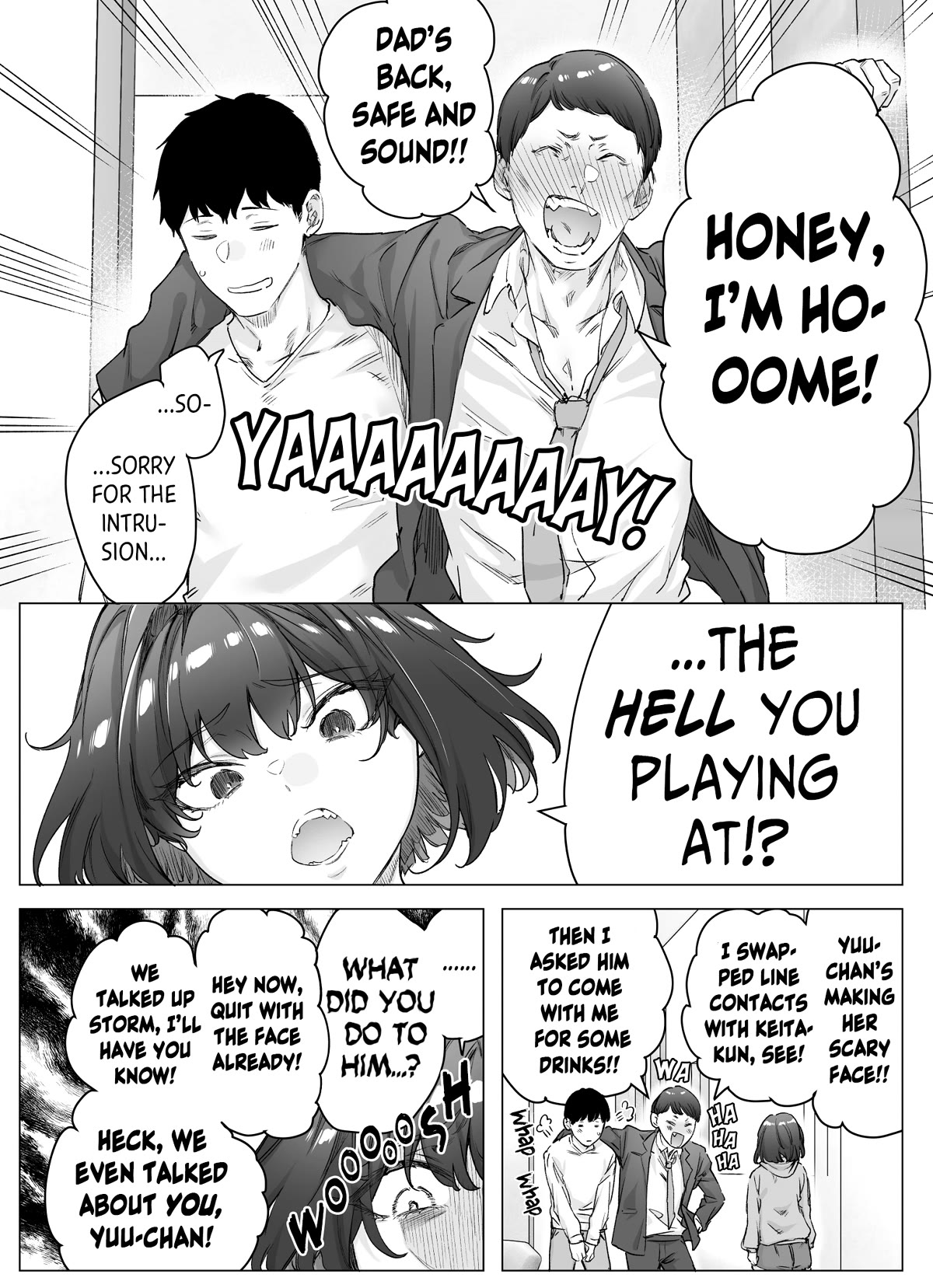 The Tsuntsuntsuntsuntsuntsuntsuntsuntsuntsuntsundere Girl Getting Less and Less Tsun Day by Day Chapter 102 - Page 1