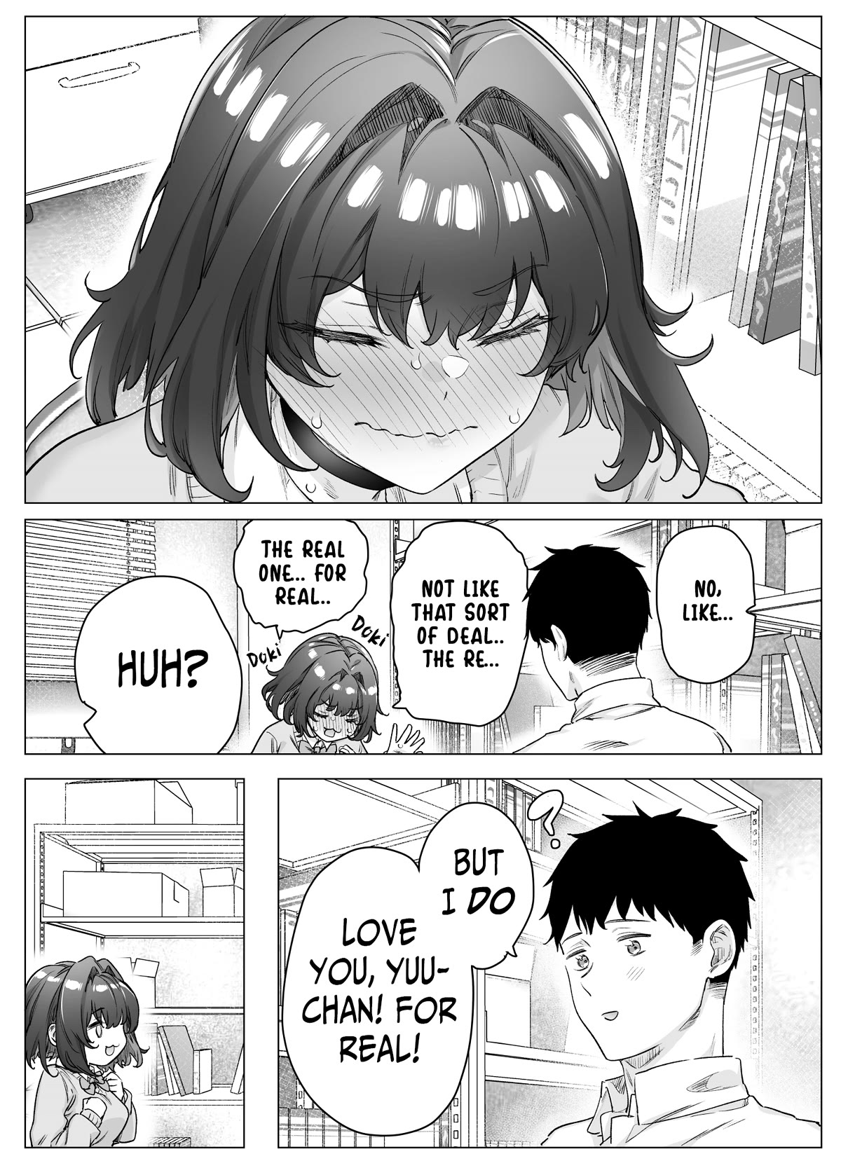 The Tsuntsuntsuntsuntsuntsuntsuntsuntsuntsuntsundere Girl Getting Less and Less Tsun Day by Day Chapter 105 - Page 2