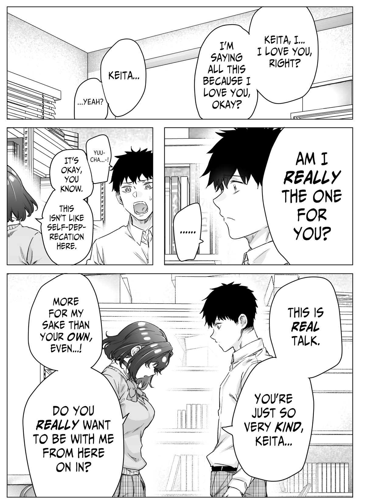 The Tsuntsuntsuntsuntsuntsuntsuntsuntsuntsuntsundere Girl Getting Less and Less Tsun Day by Day Chapter 106 - Page 1