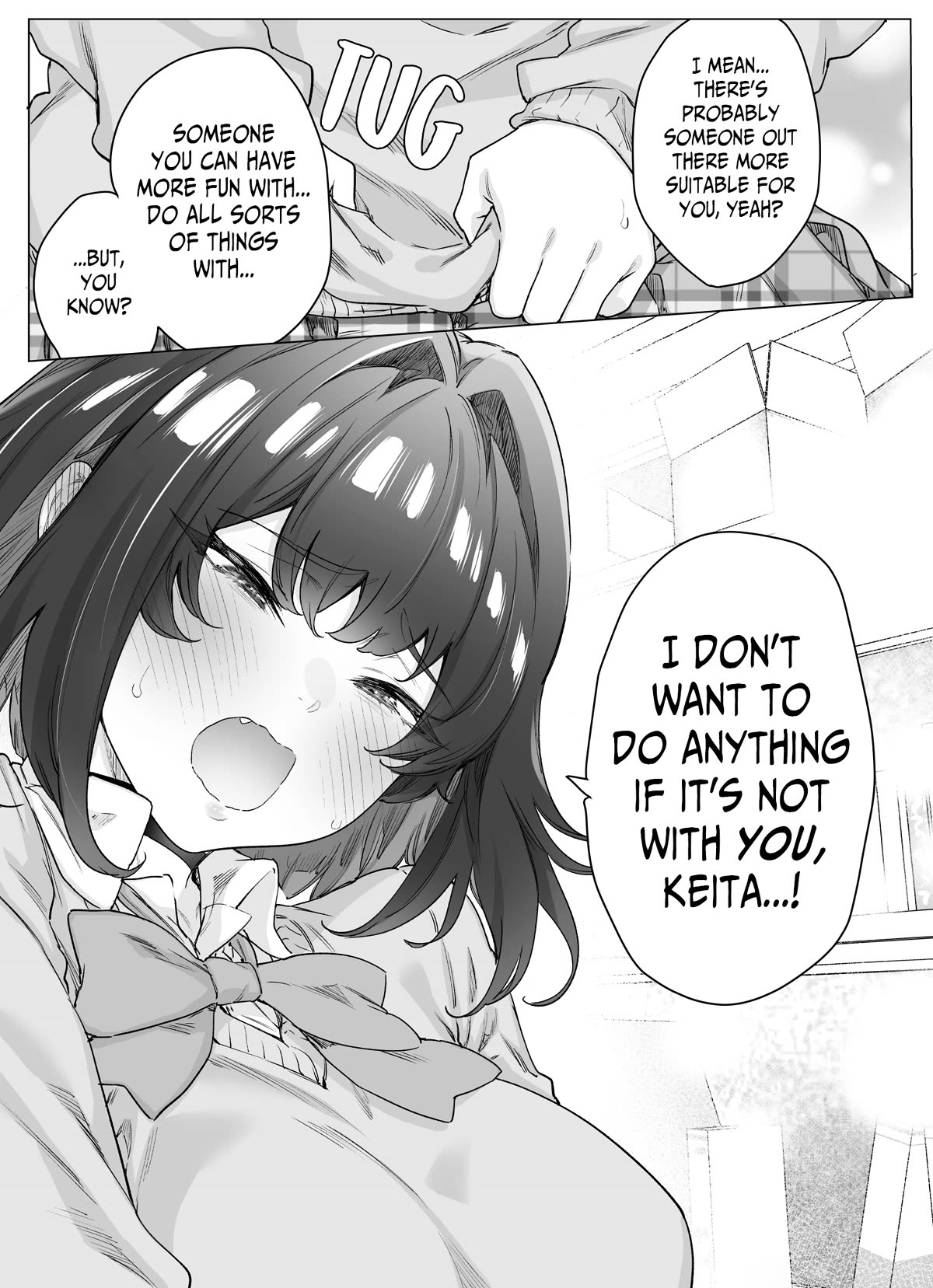 The Tsuntsuntsuntsuntsuntsuntsuntsuntsuntsuntsundere Girl Getting Less and Less Tsun Day by Day Chapter 106 - Page 2