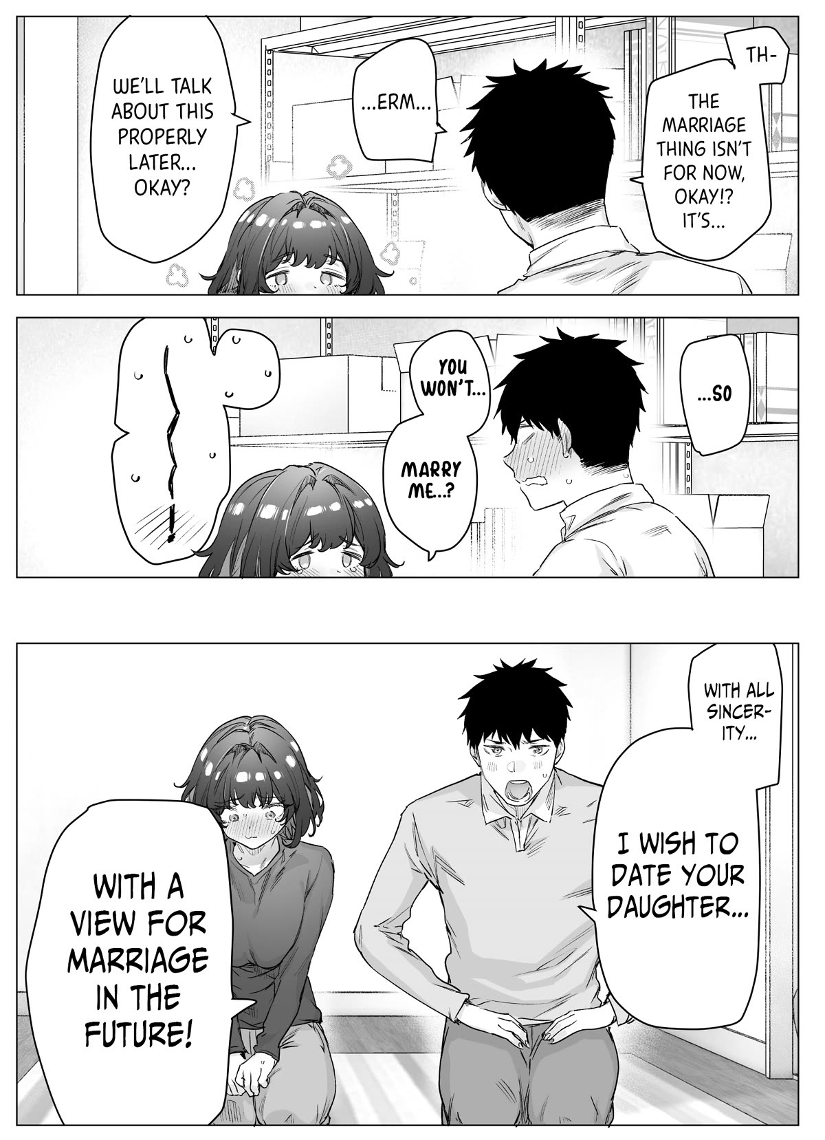The Tsuntsuntsuntsuntsuntsuntsuntsuntsuntsuntsundere Girl Getting Less and Less Tsun Day by Day Chapter 106 - Page 12