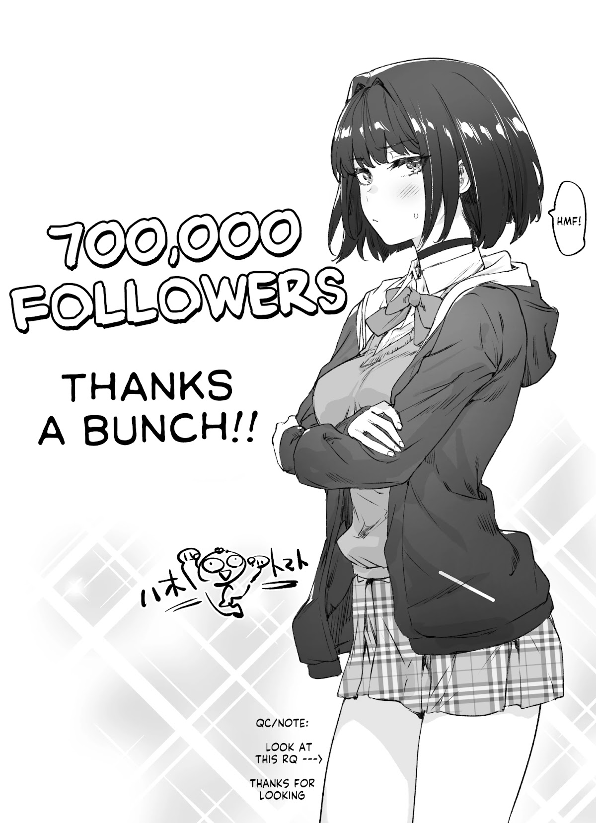 The Tsuntsuntsuntsuntsuntsuntsuntsuntsuntsuntsundere Girl Getting Less and Less Tsun Day by Day Chapter 12.5 - Page 1