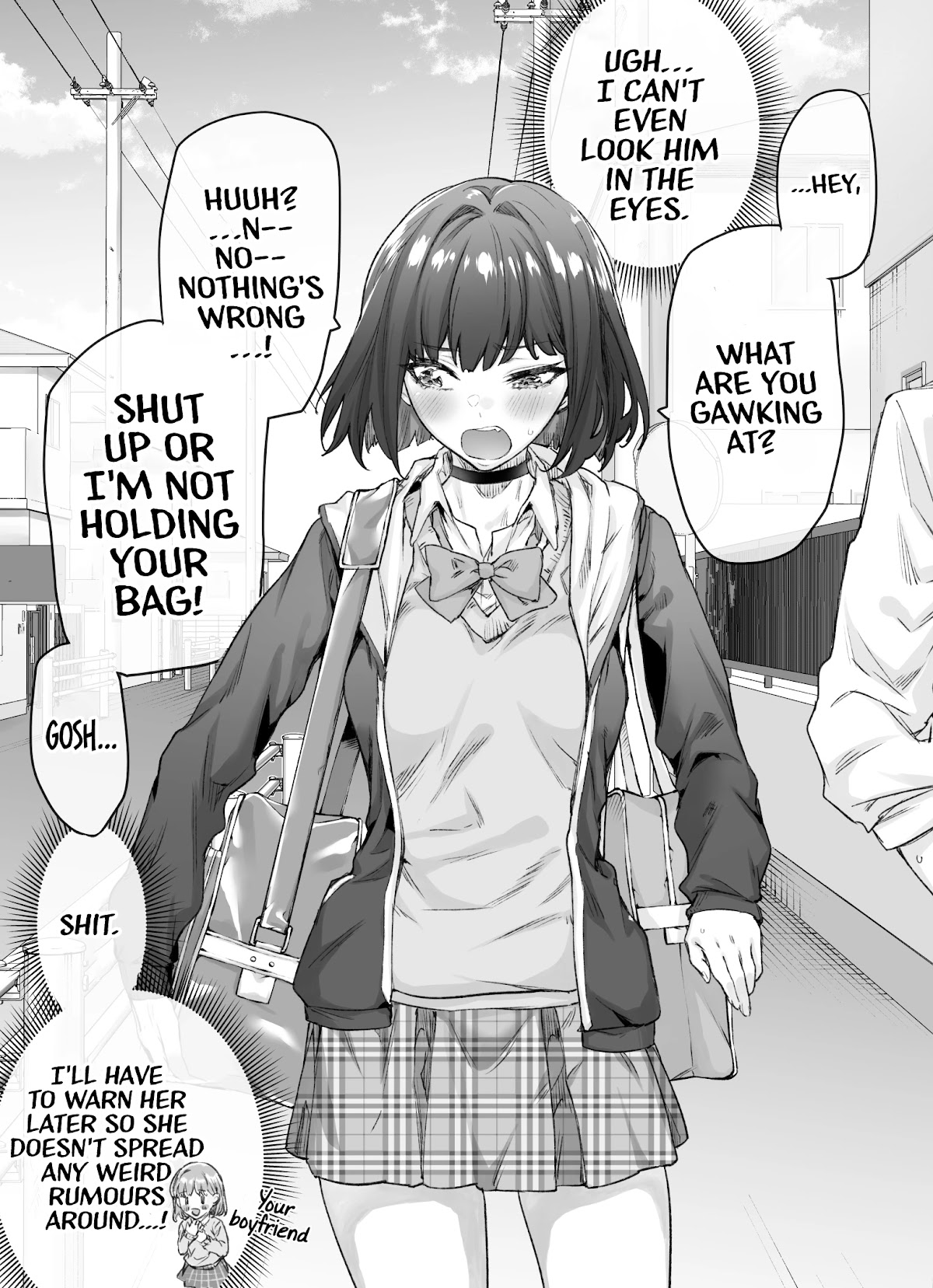 The Tsuntsuntsuntsuntsuntsuntsuntsuntsuntsuntsundere Girl Getting Less and Less Tsun Day by Day Chapter 15 - Page 1