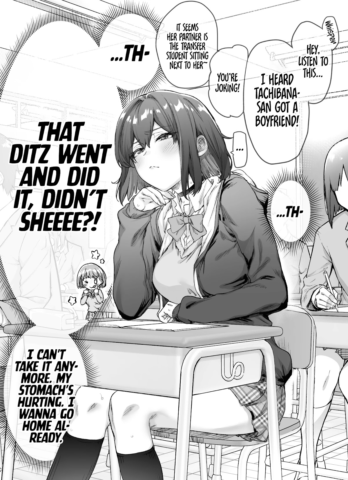 The Tsuntsuntsuntsuntsuntsuntsuntsuntsuntsuntsundere Girl Getting Less and Less Tsun Day by Day Chapter 15 - Page 2