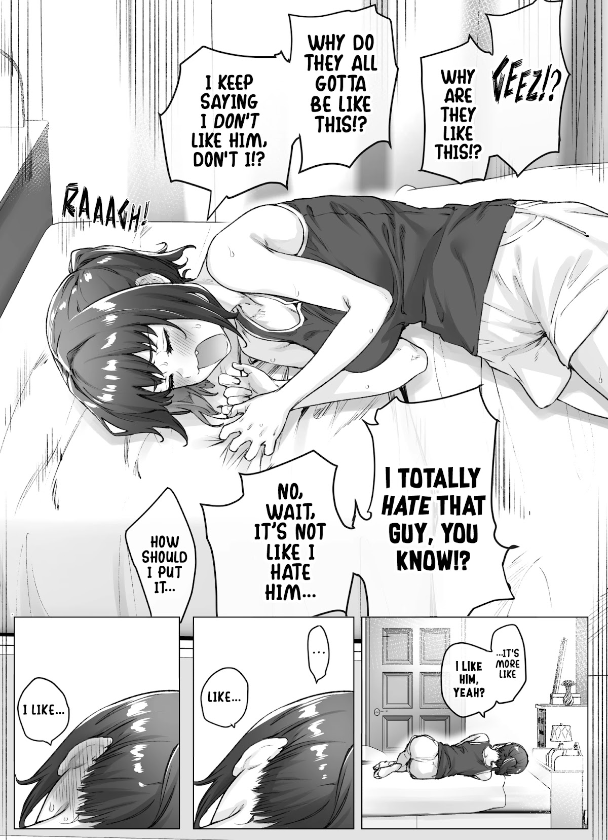 The Tsuntsuntsuntsuntsuntsuntsuntsuntsuntsuntsundere Girl Getting Less and Less Tsun Day by Day Chapter 27 - Page 1