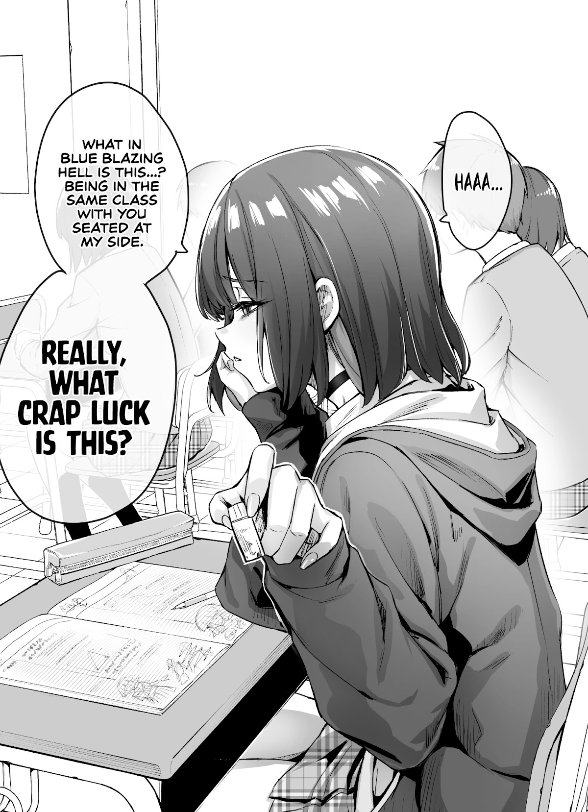 The Tsuntsuntsuntsuntsuntsuntsuntsuntsuntsuntsundere Girl Getting Less and Less Tsun Day by Day Chapter 3 - Page 1
