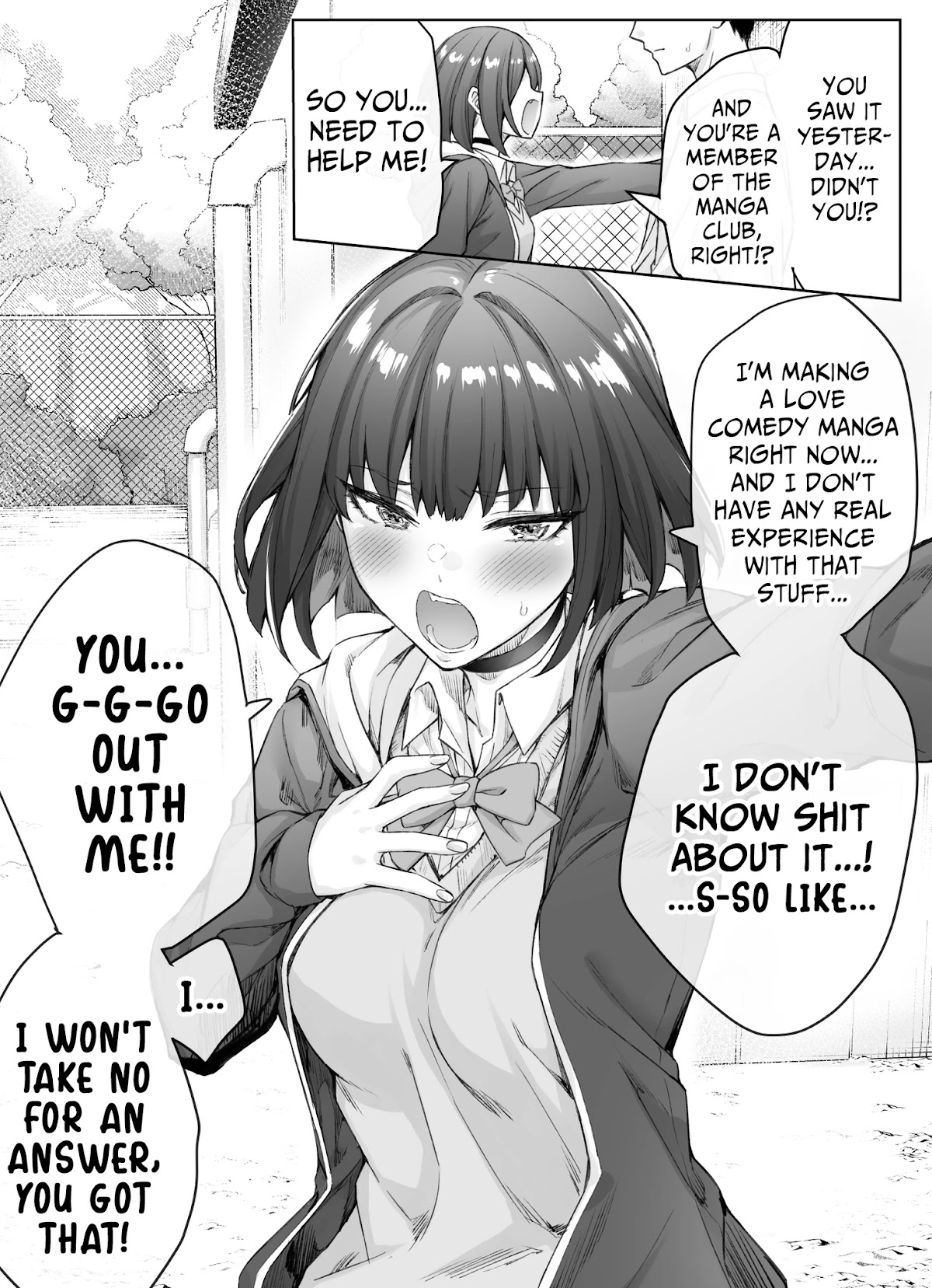 The Tsuntsuntsuntsuntsuntsuntsuntsuntsuntsuntsundere Girl Getting Less and Less Tsun Day by Day Chapter 32 - Page 1