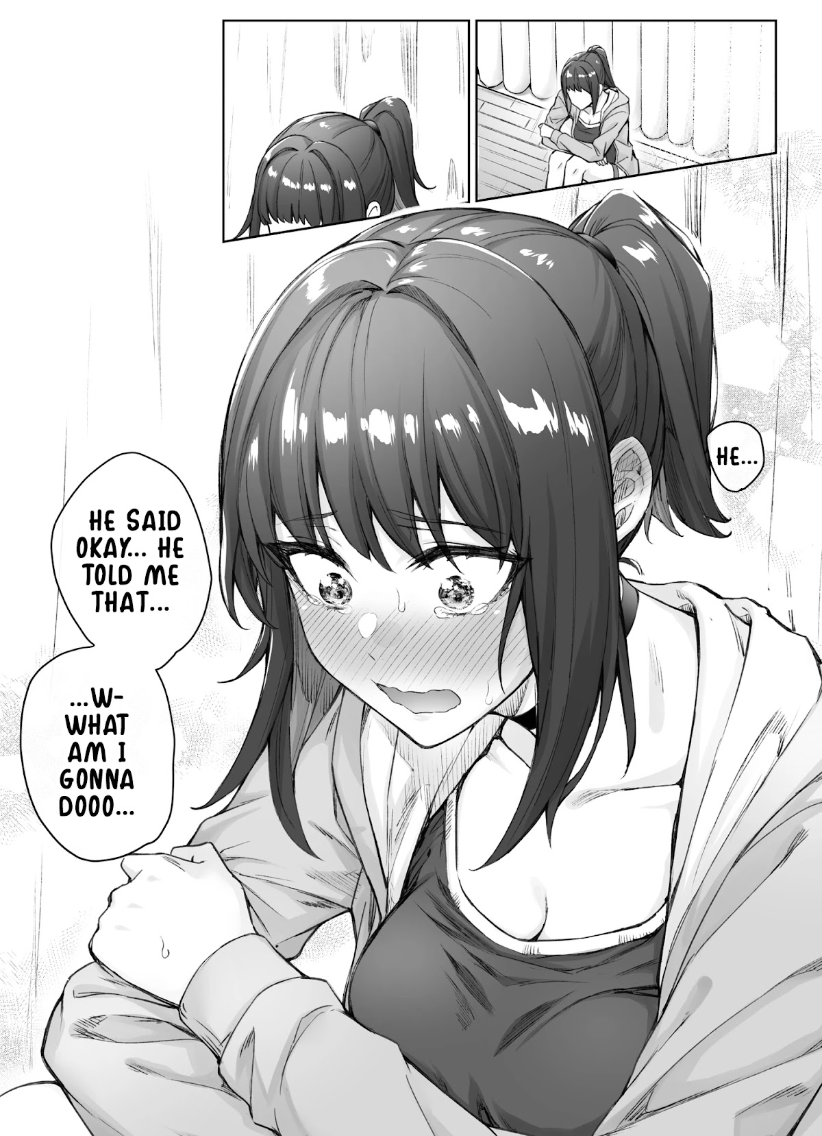 The Tsuntsuntsuntsuntsuntsuntsuntsuntsuntsuntsundere Girl Getting Less and Less Tsun Day by Day Chapter 32 - Page 2