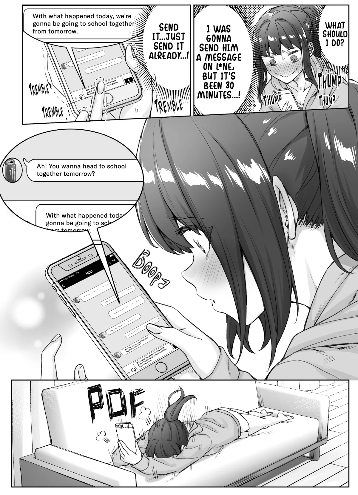 The Tsuntsuntsuntsuntsuntsuntsuntsuntsuntsuntsundere Girl Getting Less and Less Tsun Day by Day Chapter 33 - Page 1