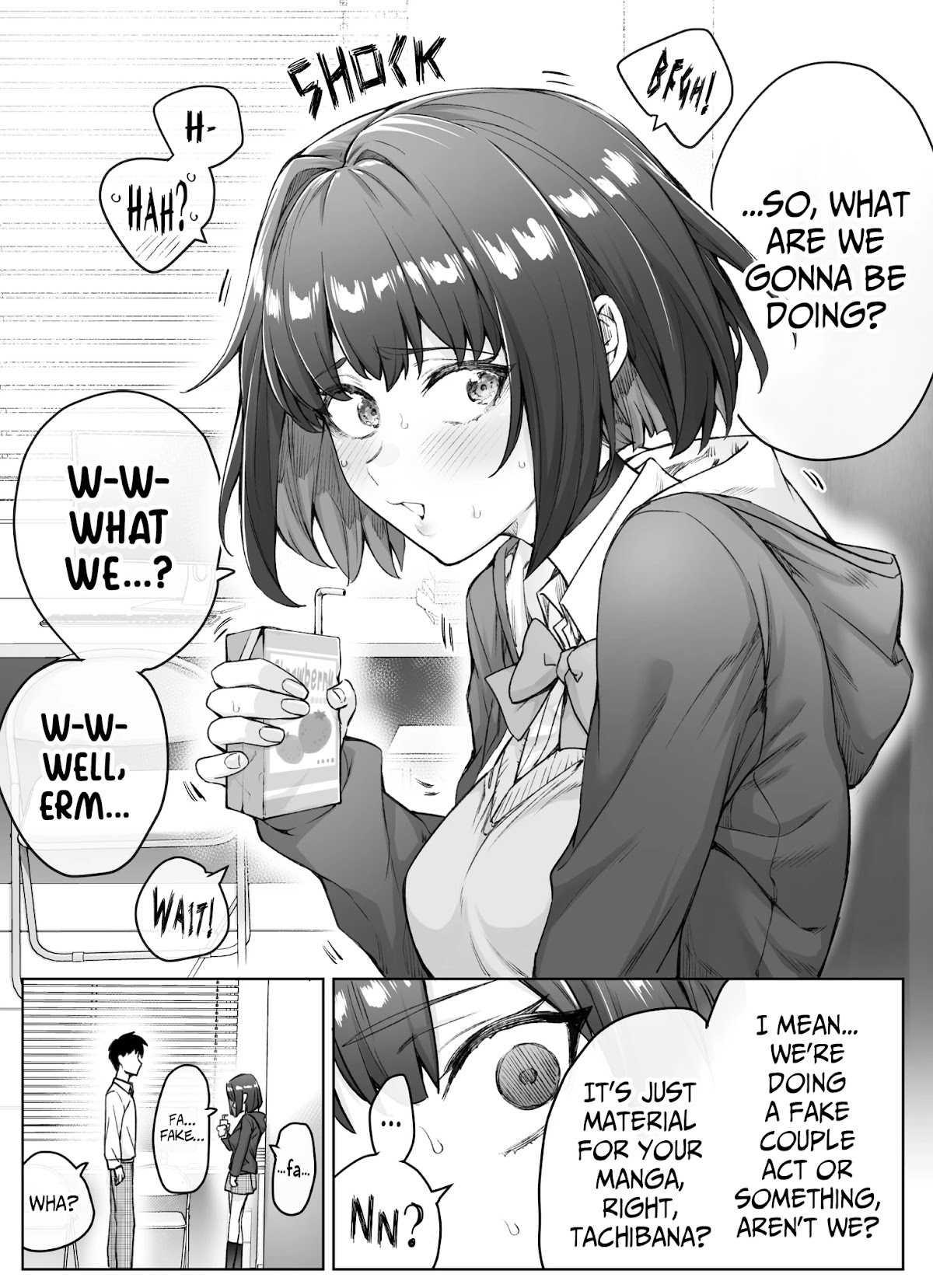 The Tsuntsuntsuntsuntsuntsuntsuntsuntsuntsuntsundere Girl Getting Less and Less Tsun Day by Day Chapter 35 - Page 1