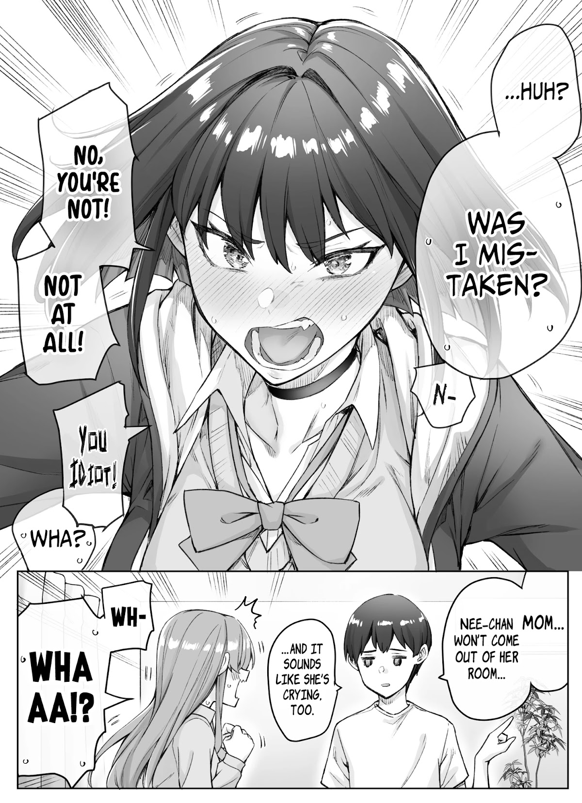 The Tsuntsuntsuntsuntsuntsuntsuntsuntsuntsuntsundere Girl Getting Less and Less Tsun Day by Day Chapter 35 - Page 2