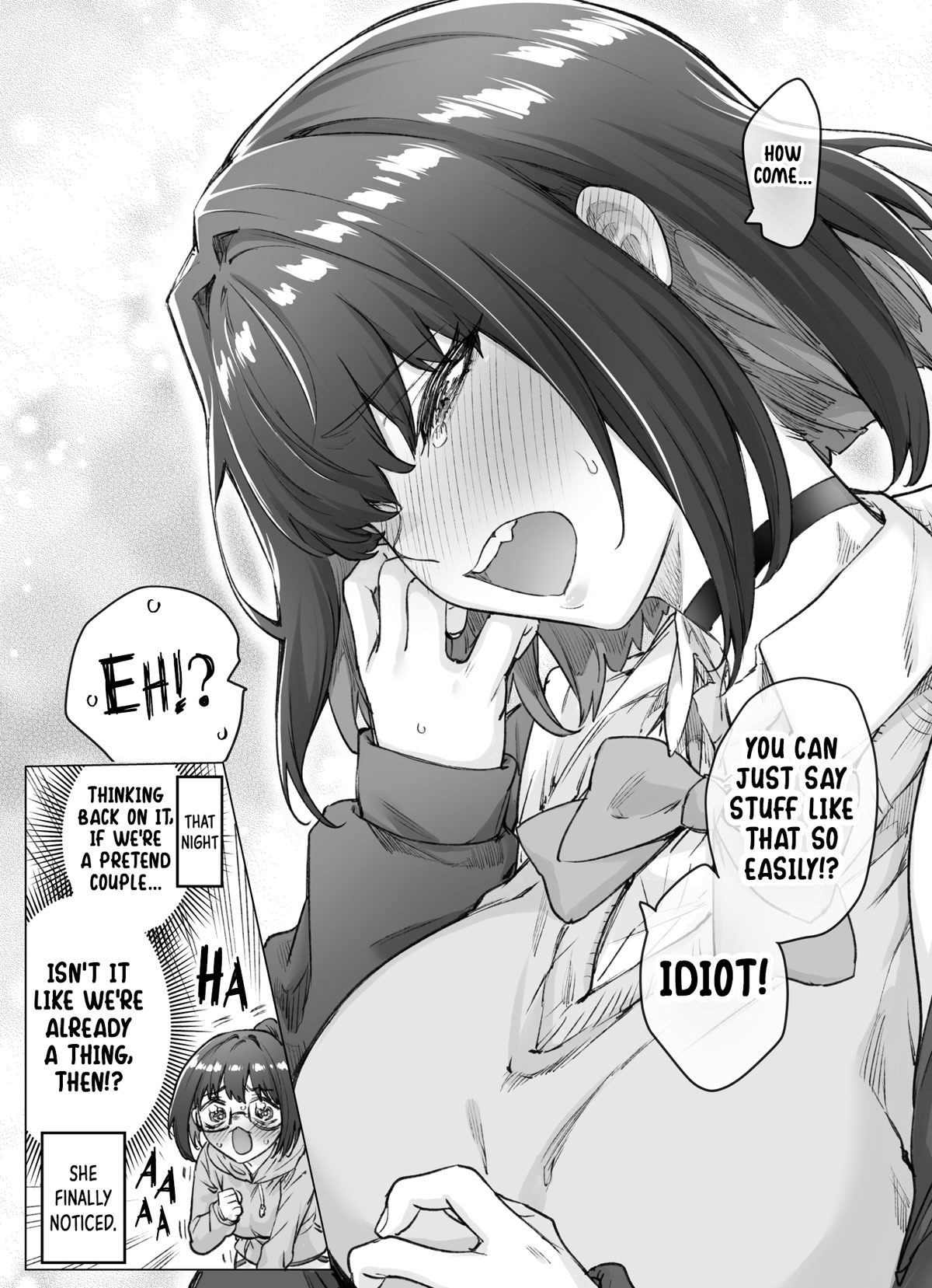 The Tsuntsuntsuntsuntsuntsuntsuntsuntsuntsuntsundere Girl Getting Less and Less Tsun Day by Day Chapter 36 - Page 2