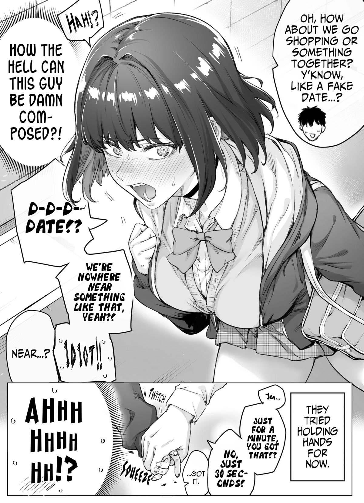 The Tsuntsuntsuntsuntsuntsuntsuntsuntsuntsuntsundere Girl Getting Less and Less Tsun Day by Day Chapter 37 - Page 1