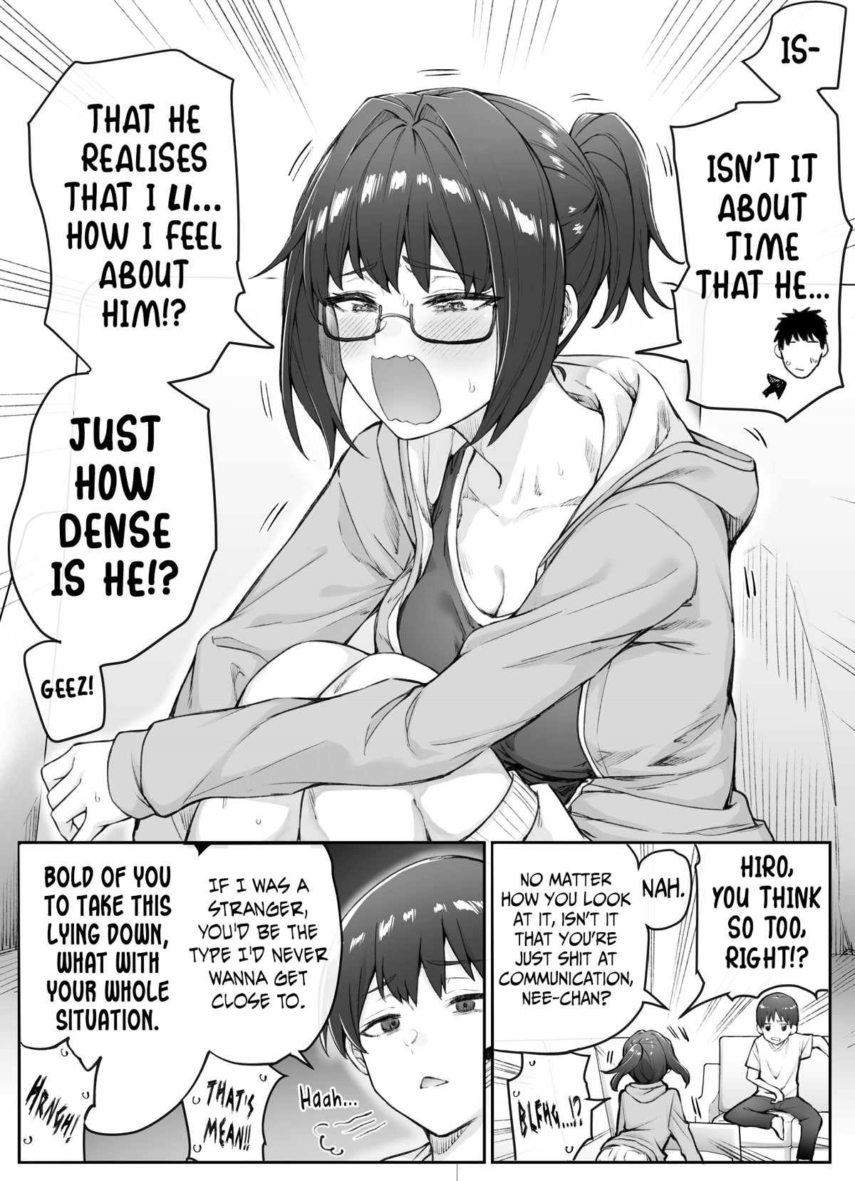 The Tsuntsuntsuntsuntsuntsuntsuntsuntsuntsuntsundere Girl Getting Less and Less Tsun Day by Day Chapter 39 - Page 1