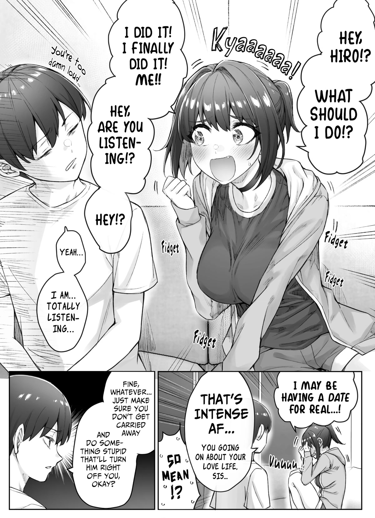 The Tsuntsuntsuntsuntsuntsuntsuntsuntsuntsuntsundere Girl Getting Less and Less Tsun Day by Day Chapter 46 - Page 1