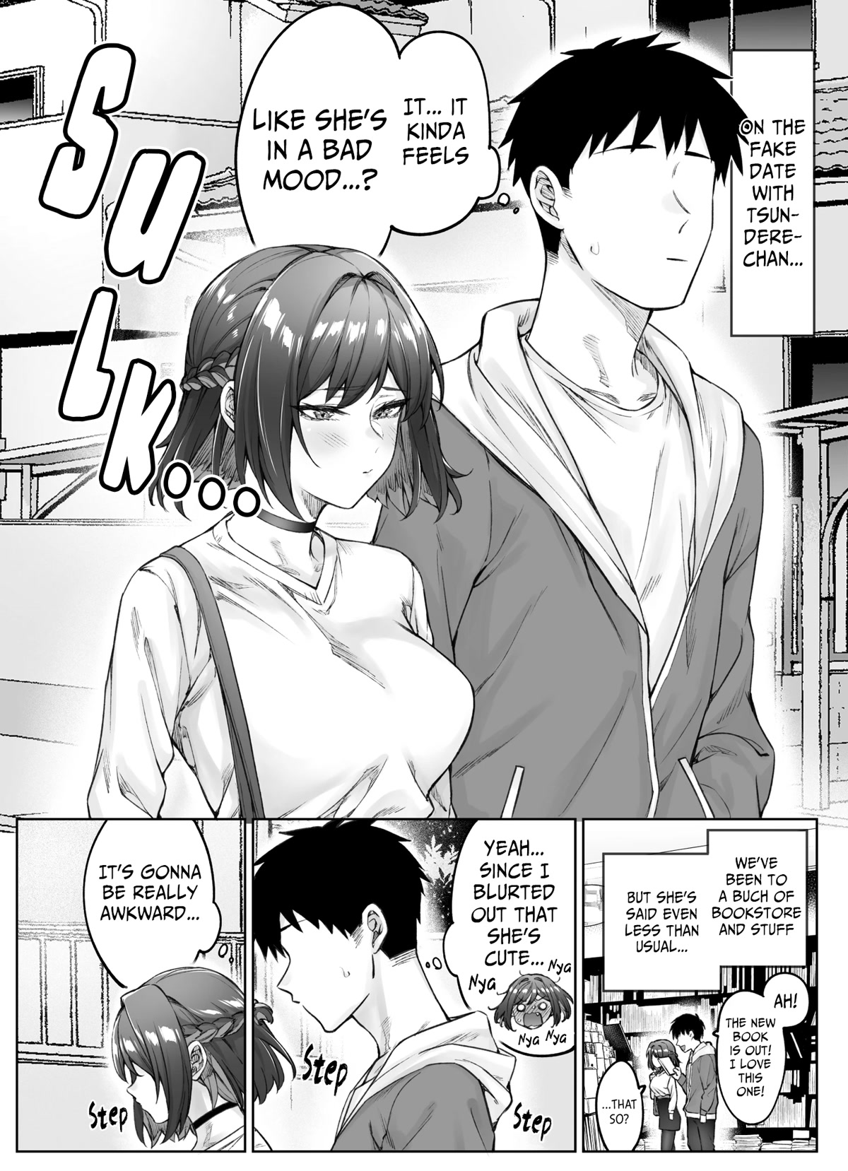 The Tsuntsuntsuntsuntsuntsuntsuntsuntsuntsuntsundere Girl Getting Less and Less Tsun Day by Day Chapter 49 - Page 1