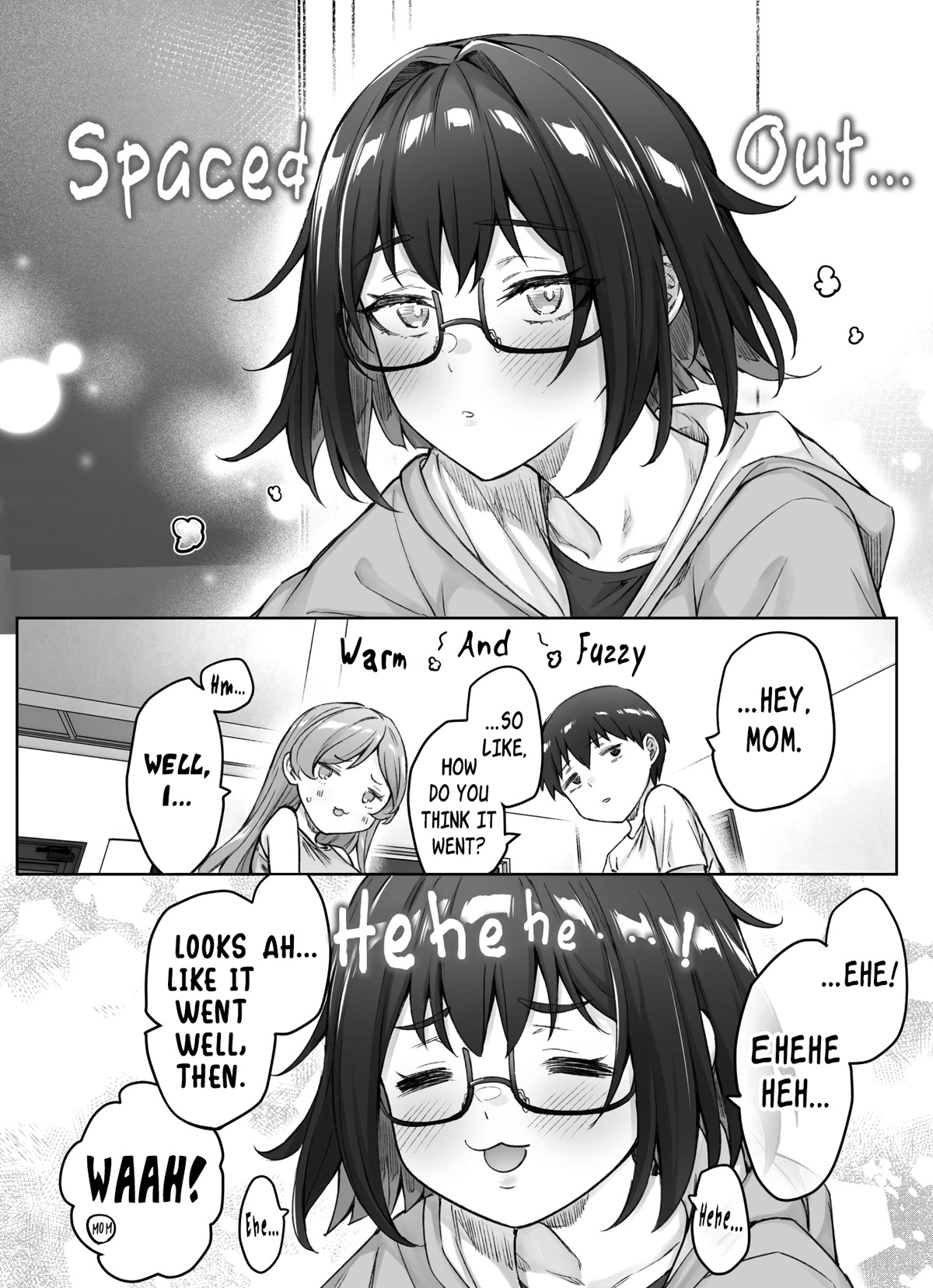 The Tsuntsuntsuntsuntsuntsuntsuntsuntsuntsuntsundere Girl Getting Less and Less Tsun Day by Day Chapter 55 - Page 1