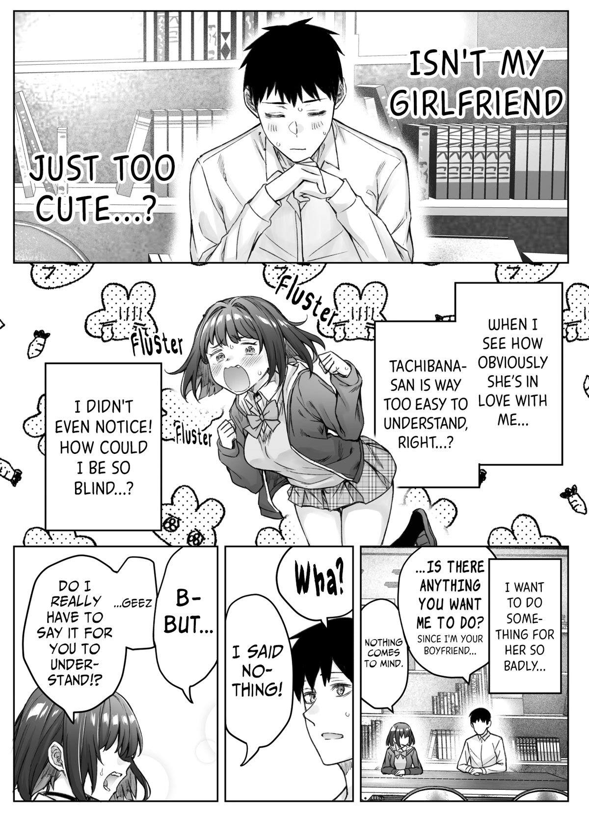 The Tsuntsuntsuntsuntsuntsuntsuntsuntsuntsuntsundere Girl Getting Less and Less Tsun Day by Day Chapter 57 - Page 1
