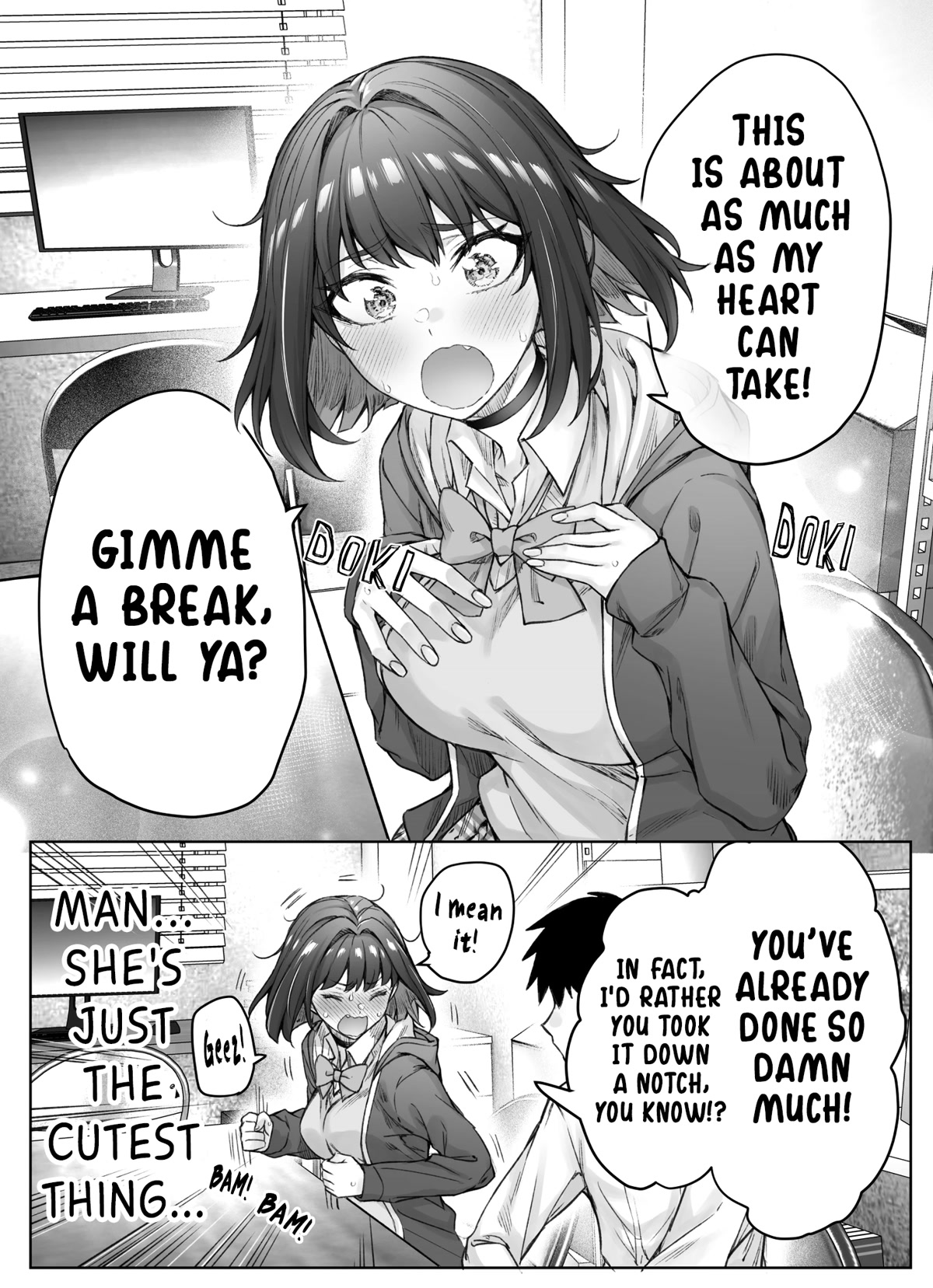The Tsuntsuntsuntsuntsuntsuntsuntsuntsuntsuntsundere Girl Getting Less and Less Tsun Day by Day Chapter 57 - Page 2