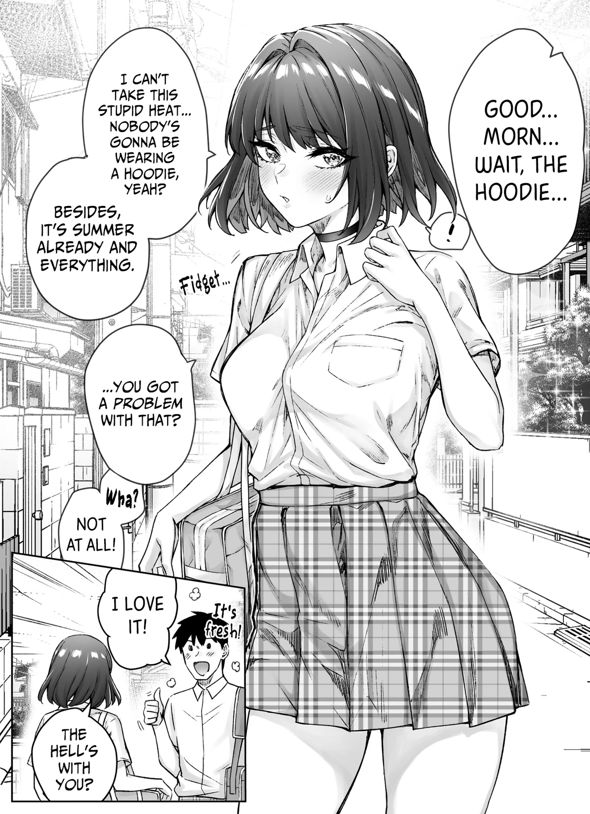 The Tsuntsuntsuntsuntsuntsuntsuntsuntsuntsuntsundere Girl Getting Less and Less Tsun Day by Day Chapter 58 - Page 1