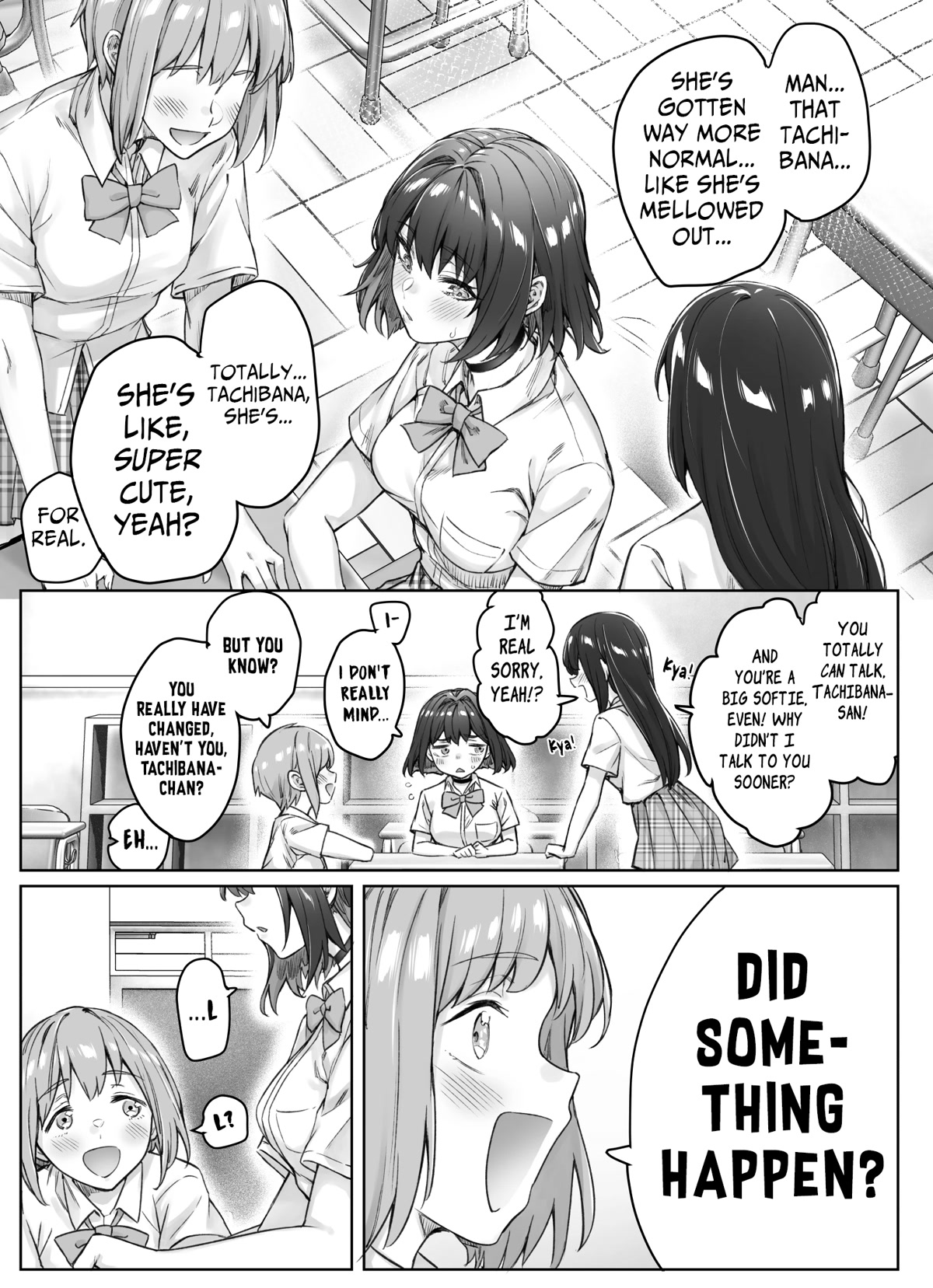 The Tsuntsuntsuntsuntsuntsuntsuntsuntsuntsuntsundere Girl Getting Less and Less Tsun Day by Day Chapter 63 - Page 1