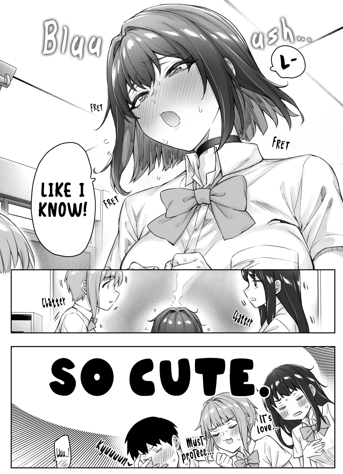 The Tsuntsuntsuntsuntsuntsuntsuntsuntsuntsuntsundere Girl Getting Less and Less Tsun Day by Day Chapter 63 - Page 2