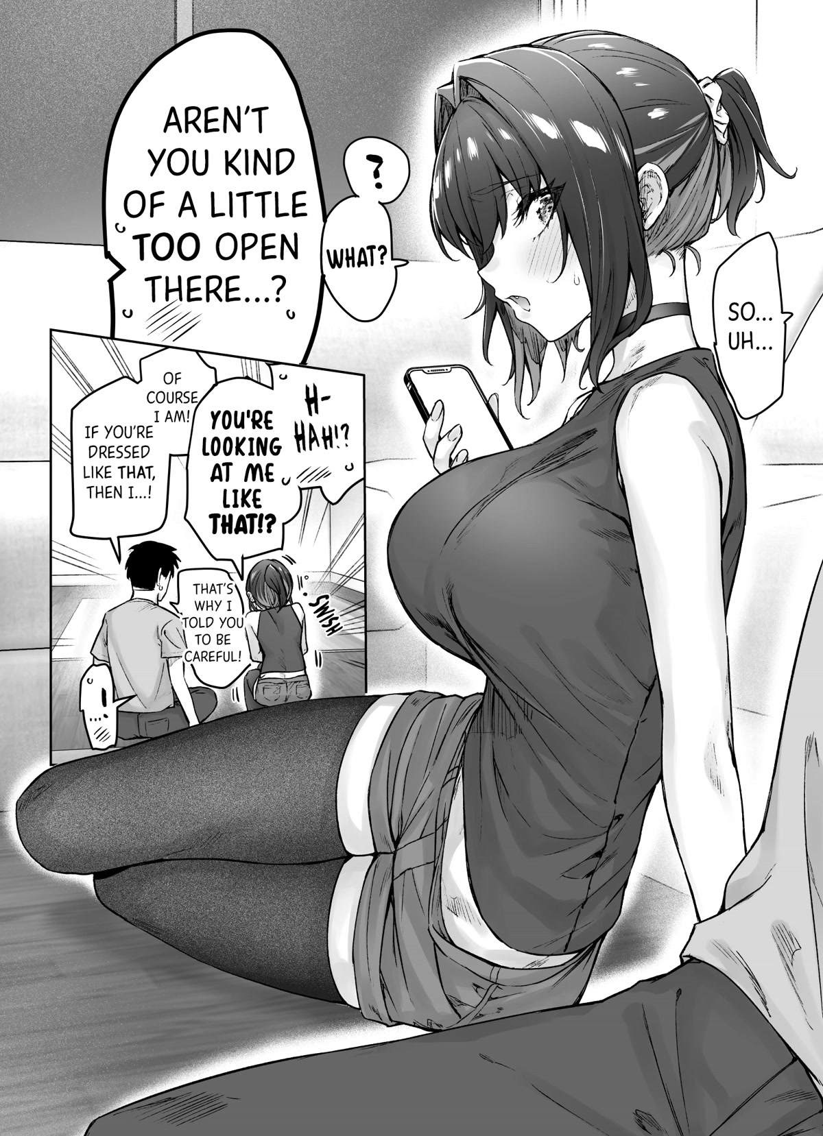 The Tsuntsuntsuntsuntsuntsuntsuntsuntsuntsuntsundere Girl Getting Less and Less Tsun Day by Day Chapter 64 - Page 1