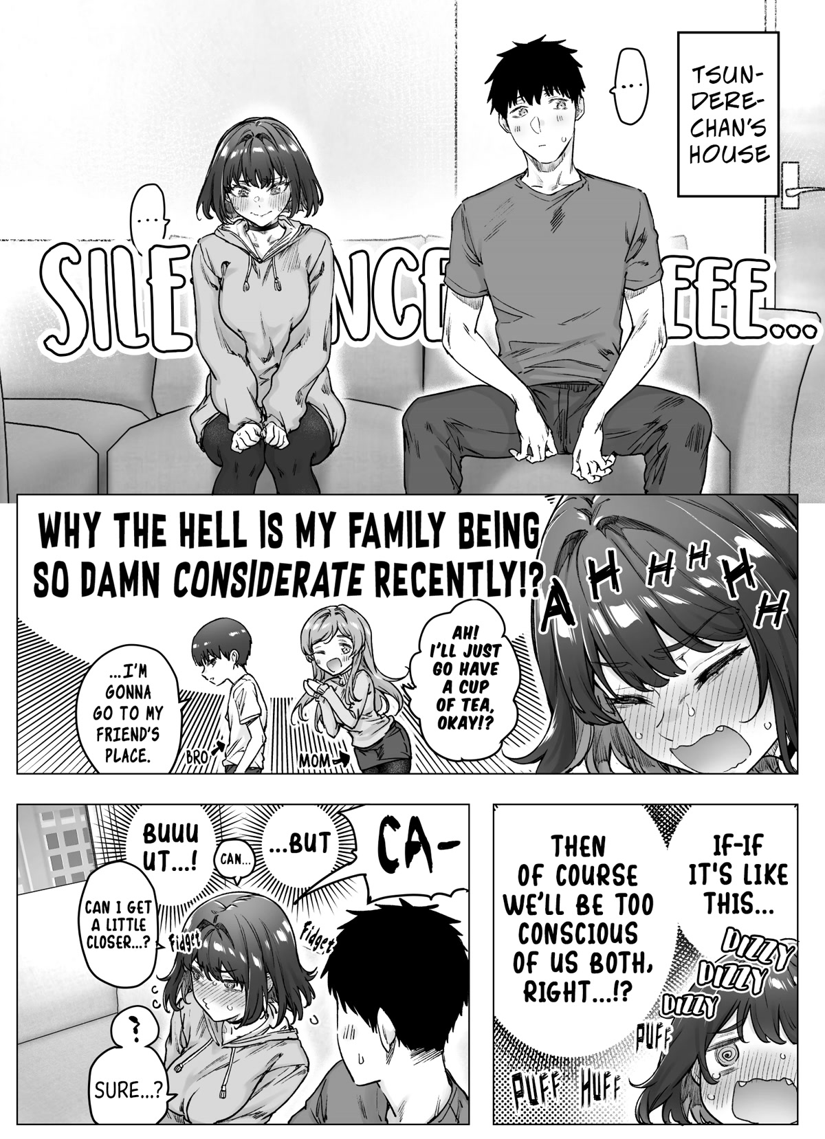 The Tsuntsuntsuntsuntsuntsuntsuntsuntsuntsuntsundere Girl Getting Less and Less Tsun Day by Day Chapter 65 - Page 1