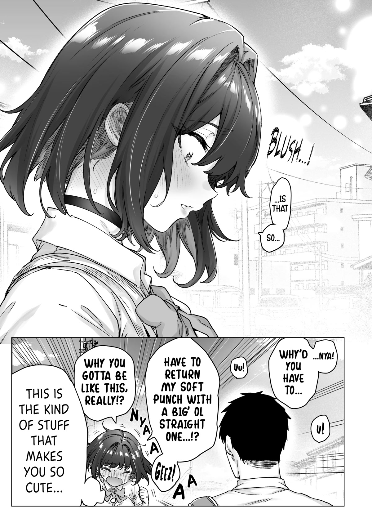 The Tsuntsuntsuntsuntsuntsuntsuntsuntsuntsuntsundere Girl Getting Less and Less Tsun Day by Day Chapter 67 - Page 2
