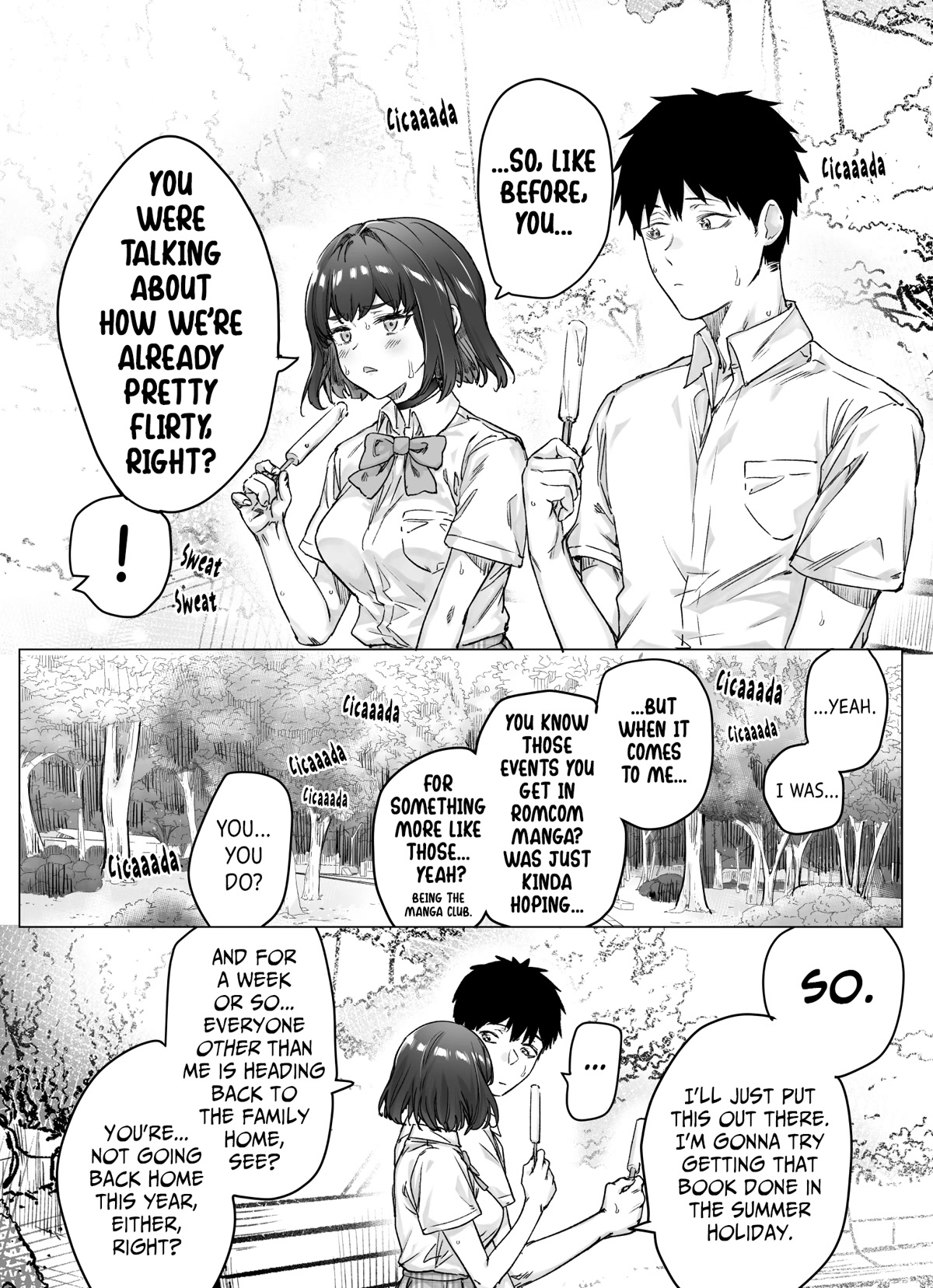 The Tsuntsuntsuntsuntsuntsuntsuntsuntsuntsuntsundere Girl Getting Less and Less Tsun Day by Day Chapter 69 - Page 1