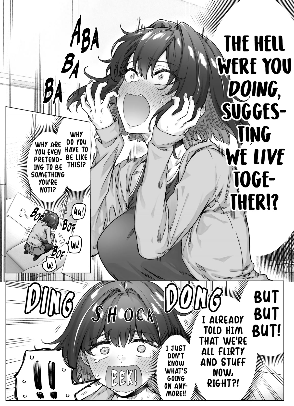 The Tsuntsuntsuntsuntsuntsuntsuntsuntsuntsuntsundere Girl Getting Less and Less Tsun Day by Day Chapter 70 - Page 1