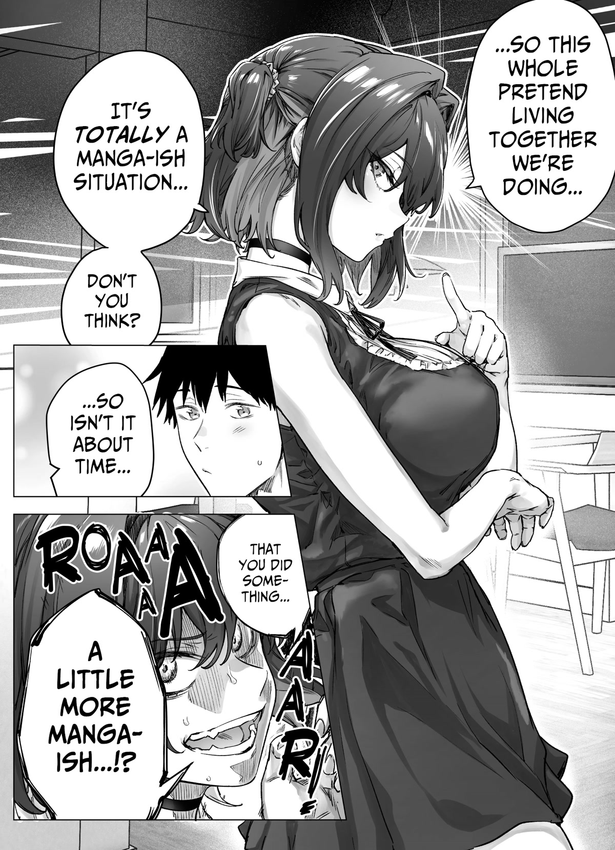 The Tsuntsuntsuntsuntsuntsuntsuntsuntsuntsuntsundere Girl Getting Less and Less Tsun Day by Day Chapter 71 - Page 1