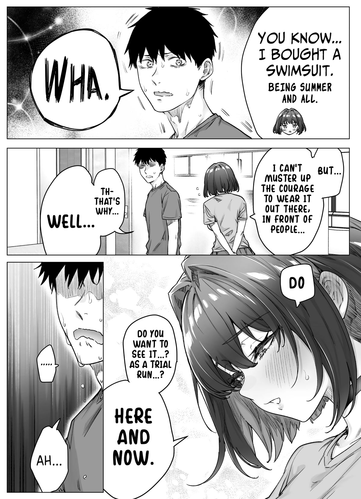 The Tsuntsuntsuntsuntsuntsuntsuntsuntsuntsuntsundere Girl Getting Less and Less Tsun Day by Day Chapter 75 - Page 1
