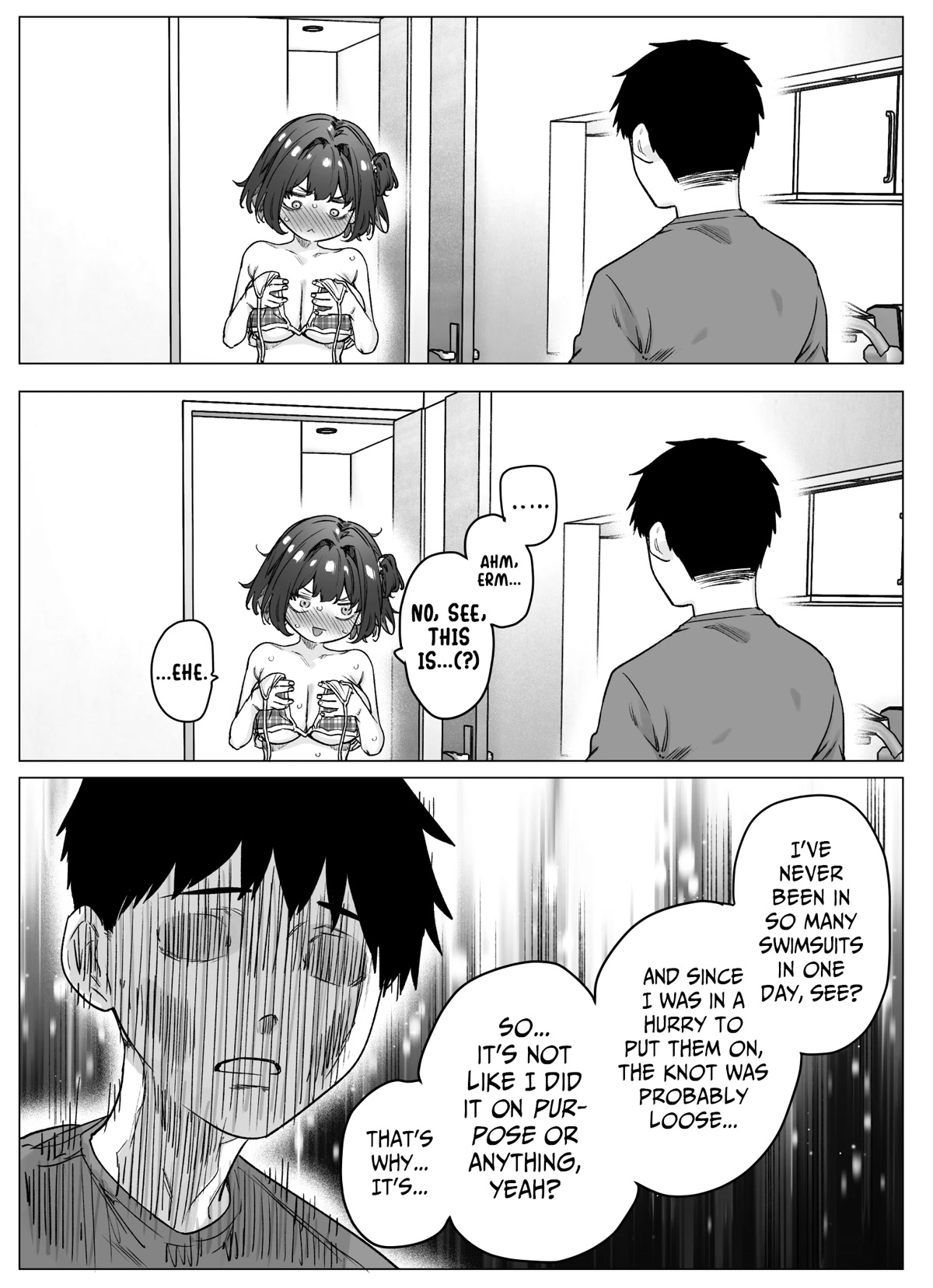 The Tsuntsuntsuntsuntsuntsuntsuntsuntsuntsuntsundere Girl Getting Less and Less Tsun Day by Day Chapter 76 - Page 3