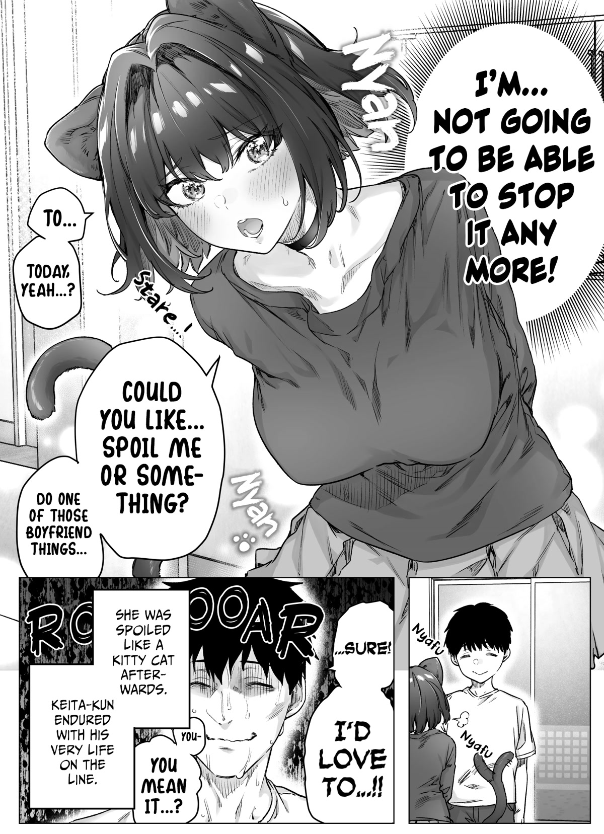 The Tsuntsuntsuntsuntsuntsuntsuntsuntsuntsuntsundere Girl Getting Less and Less Tsun Day by Day Chapter 77 - Page 2