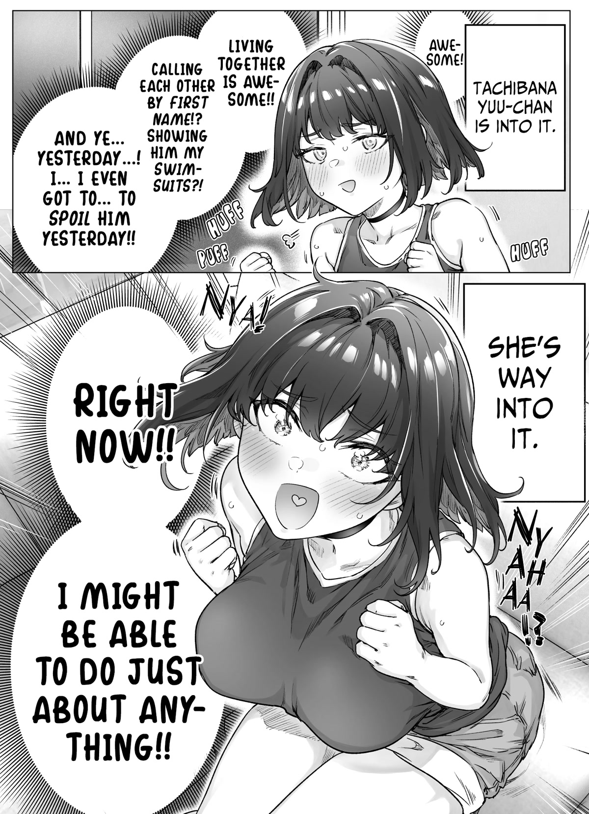 The Tsuntsuntsuntsuntsuntsuntsuntsuntsuntsuntsundere Girl Getting Less and Less Tsun Day by Day Chapter 78 - Page 1
