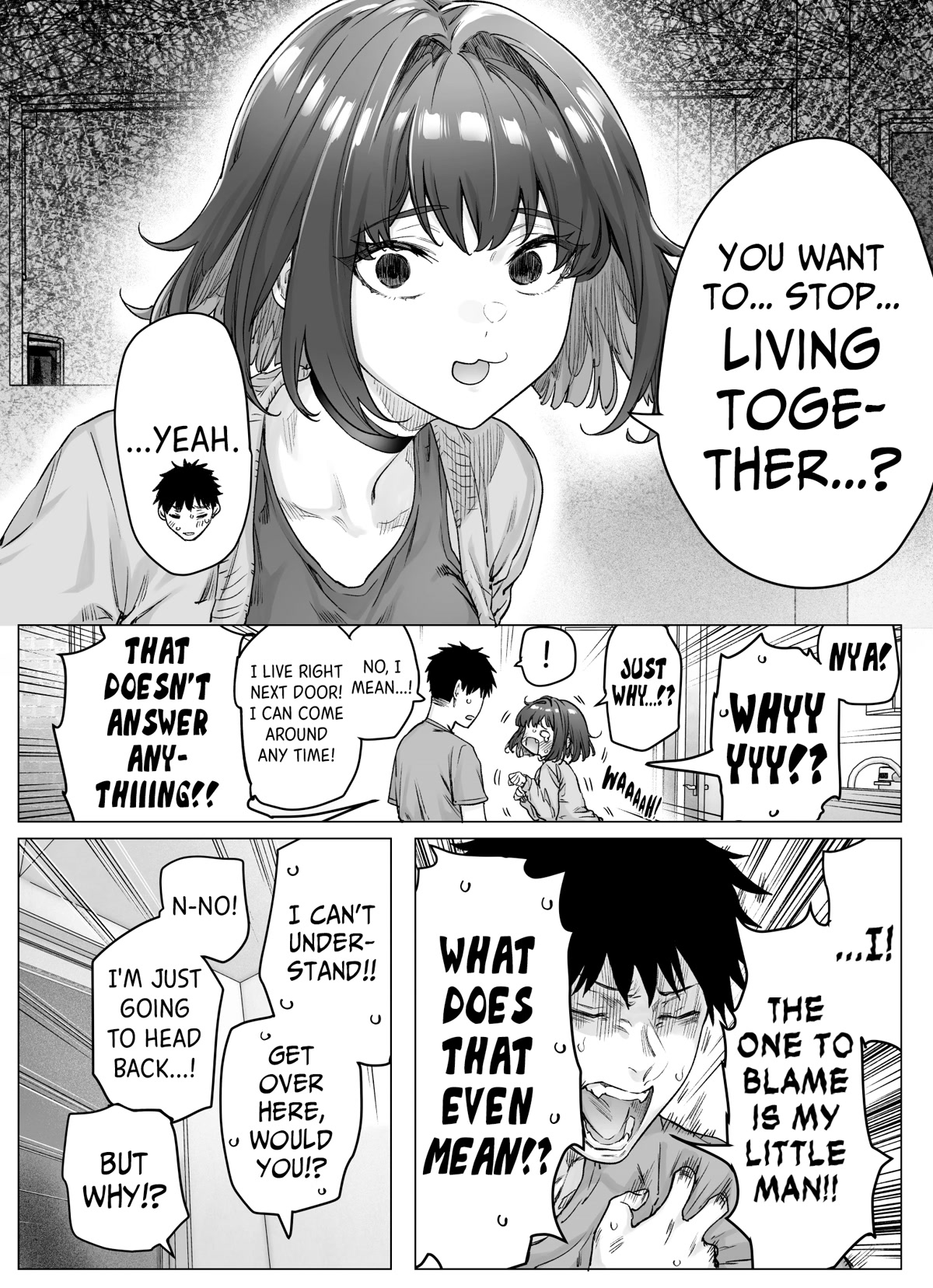 The Tsuntsuntsuntsuntsuntsuntsuntsuntsuntsuntsundere Girl Getting Less and Less Tsun Day by Day Chapter 79 - Page 1