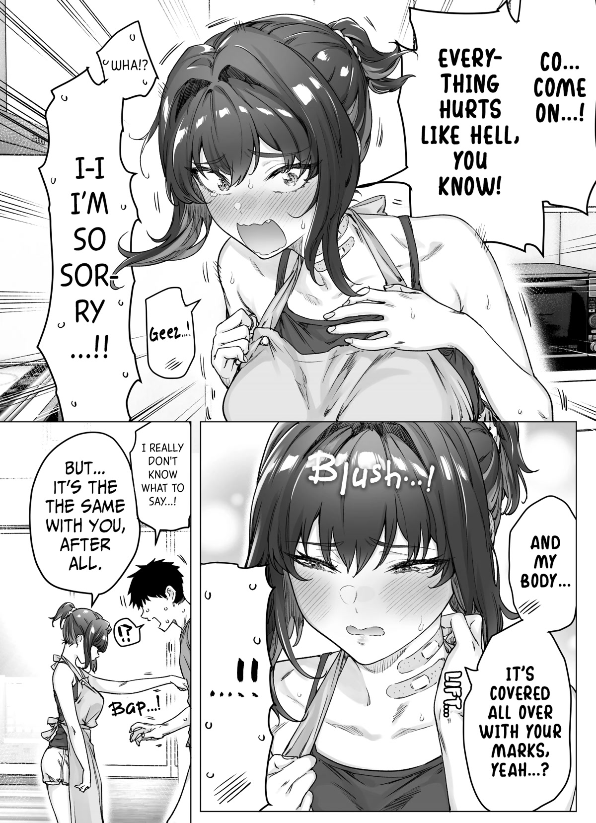 The Tsuntsuntsuntsuntsuntsuntsuntsuntsuntsuntsundere Girl Getting Less and Less Tsun Day by Day Chapter 80 - Page 3