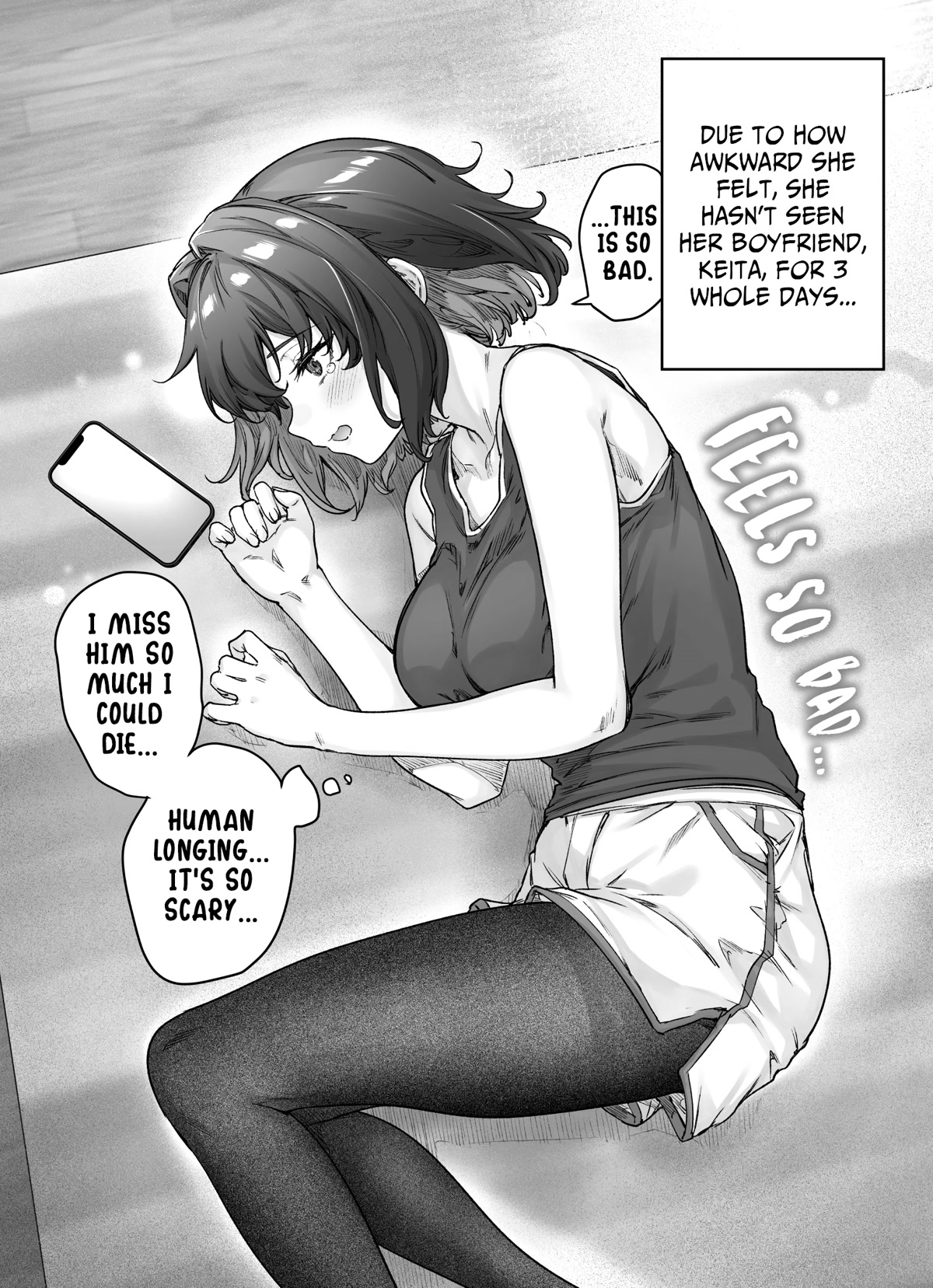 The Tsuntsuntsuntsuntsuntsuntsuntsuntsuntsuntsundere Girl Getting Less and Less Tsun Day by Day Chapter 83 - Page 1
