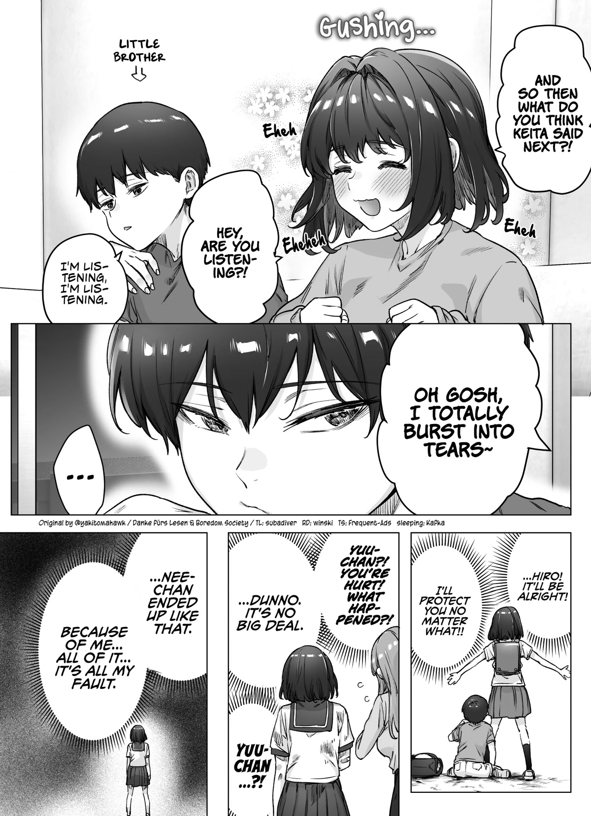 The Tsuntsuntsuntsuntsuntsuntsuntsuntsuntsuntsundere Girl Getting Less and Less Tsun Day by Day Chapter 89 - Page 1