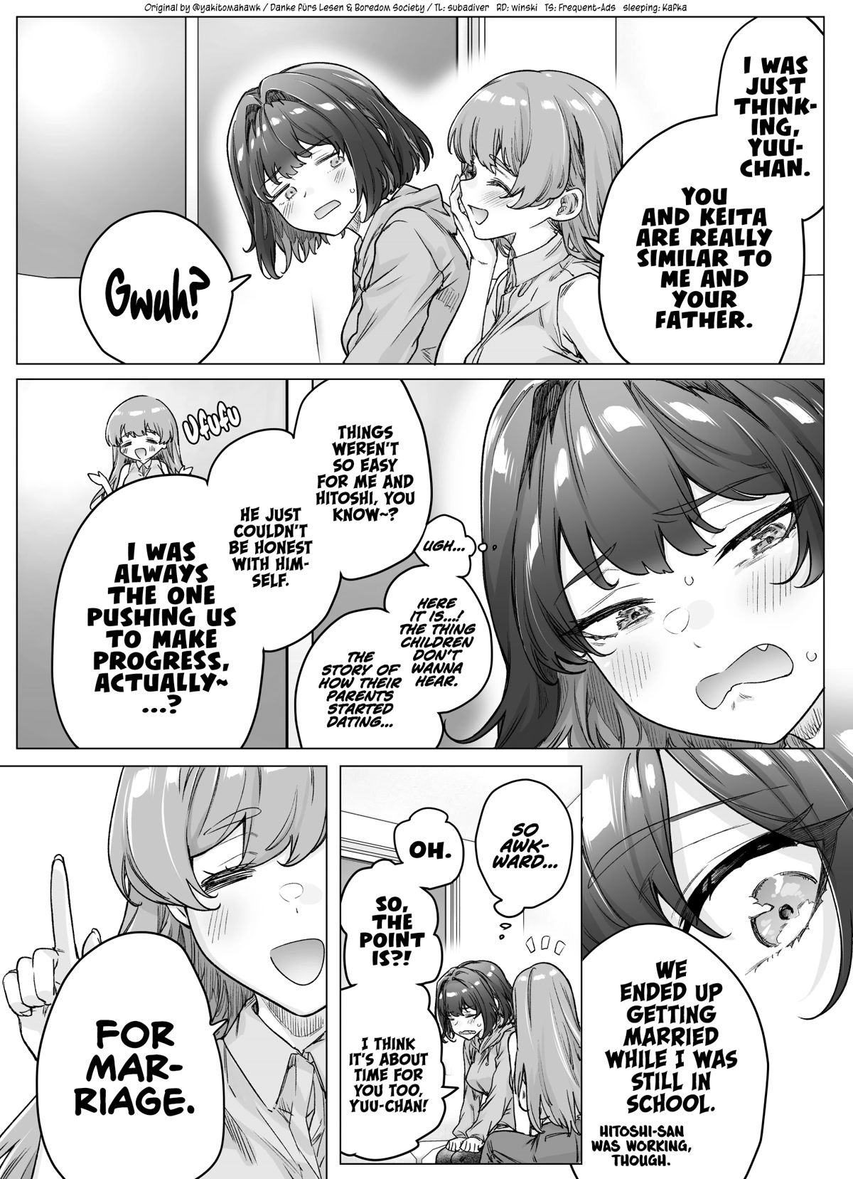 The Tsuntsuntsuntsuntsuntsuntsuntsuntsuntsuntsundere Girl Getting Less and Less Tsun Day by Day Chapter 92 - Page 1