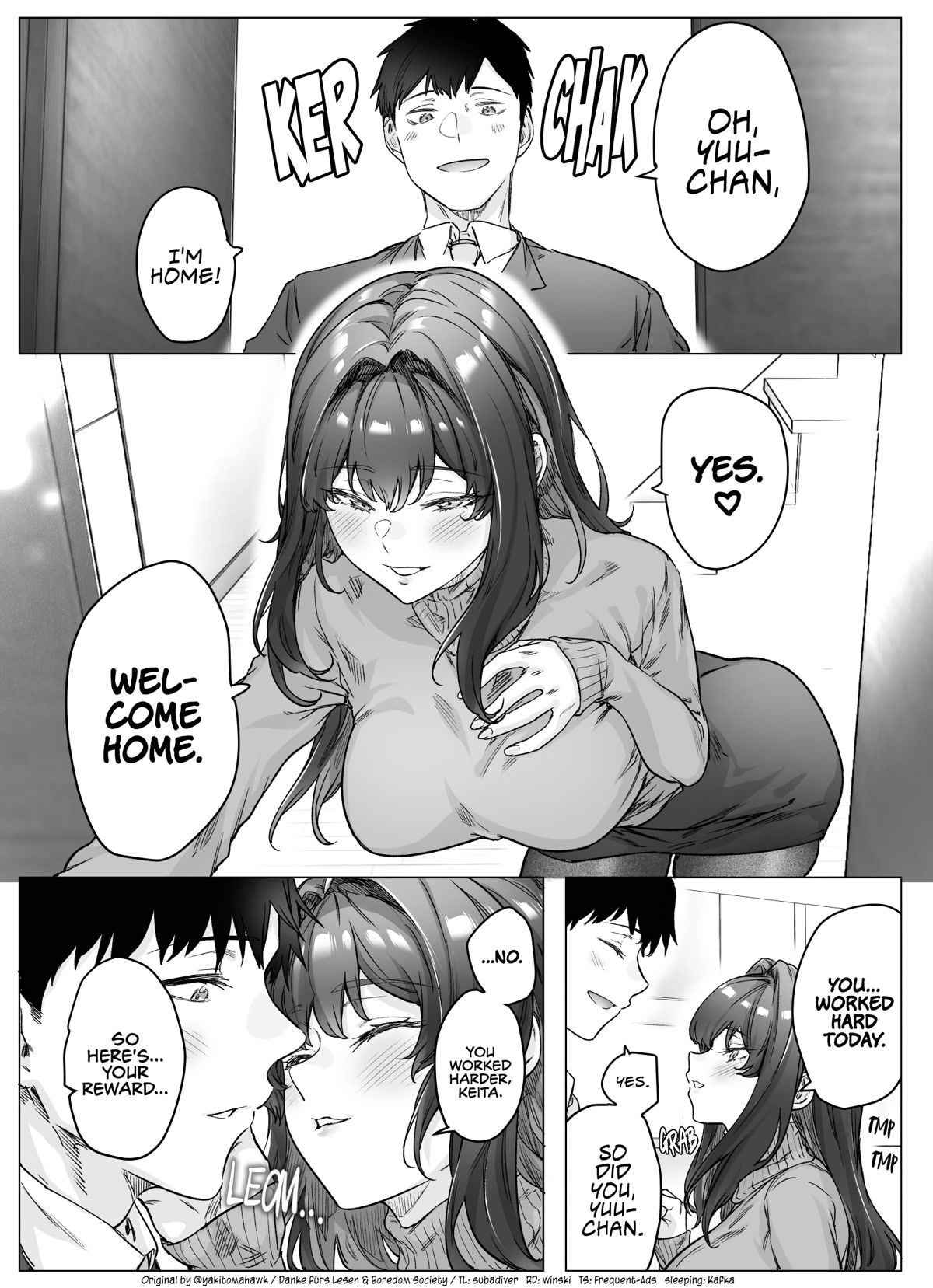 The Tsuntsuntsuntsuntsuntsuntsuntsuntsuntsuntsundere Girl Getting Less and Less Tsun Day by Day Chapter 93 - Page 1